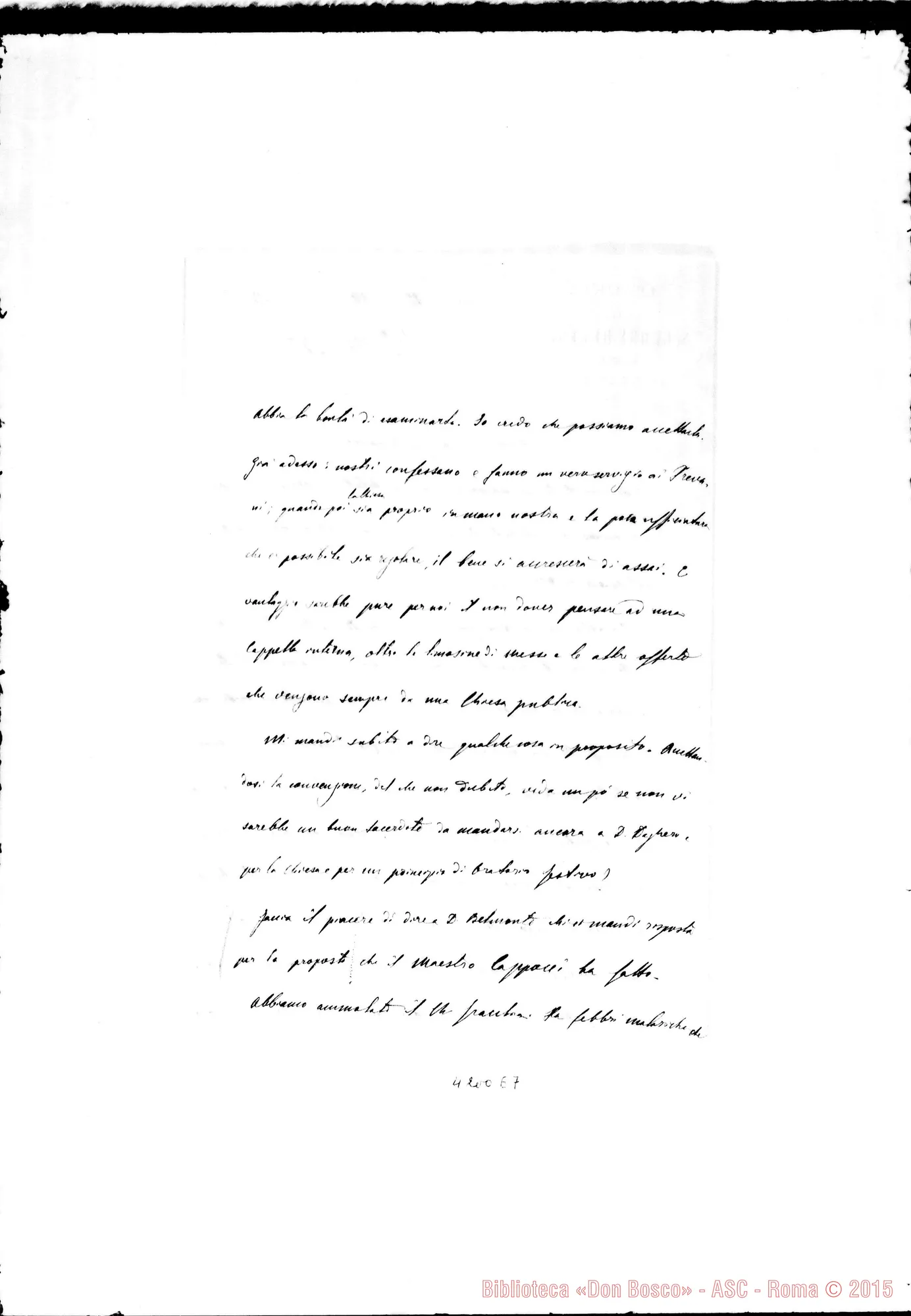 Fotogramma E 7 — Don Cagliero C.-Don Durando. Roma, 12-10-1893. Trevi