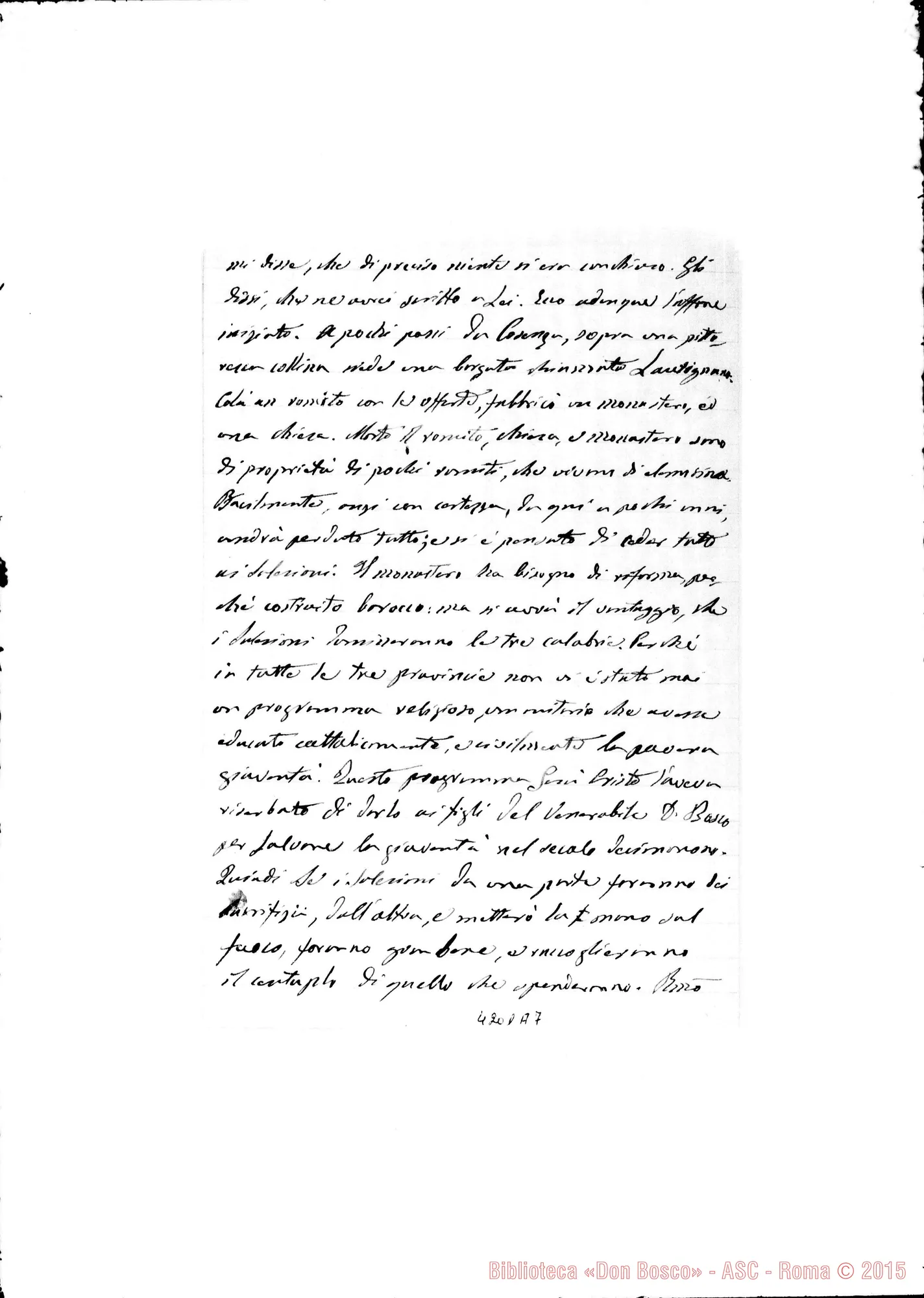 Fotogramma A 7 — Don Cagliero C.-Don Durando. Roma, 4-05-1894. Laurignano Bevagna