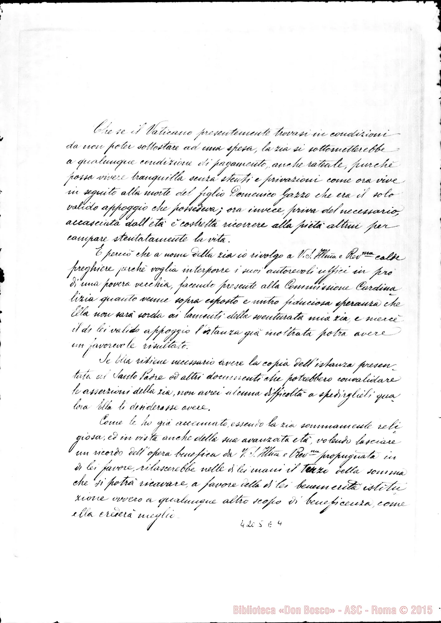 Fotogramma E 4 — Rubartelli Pellegrino-Don Cagliero C.. Genova, 10-01-1899
