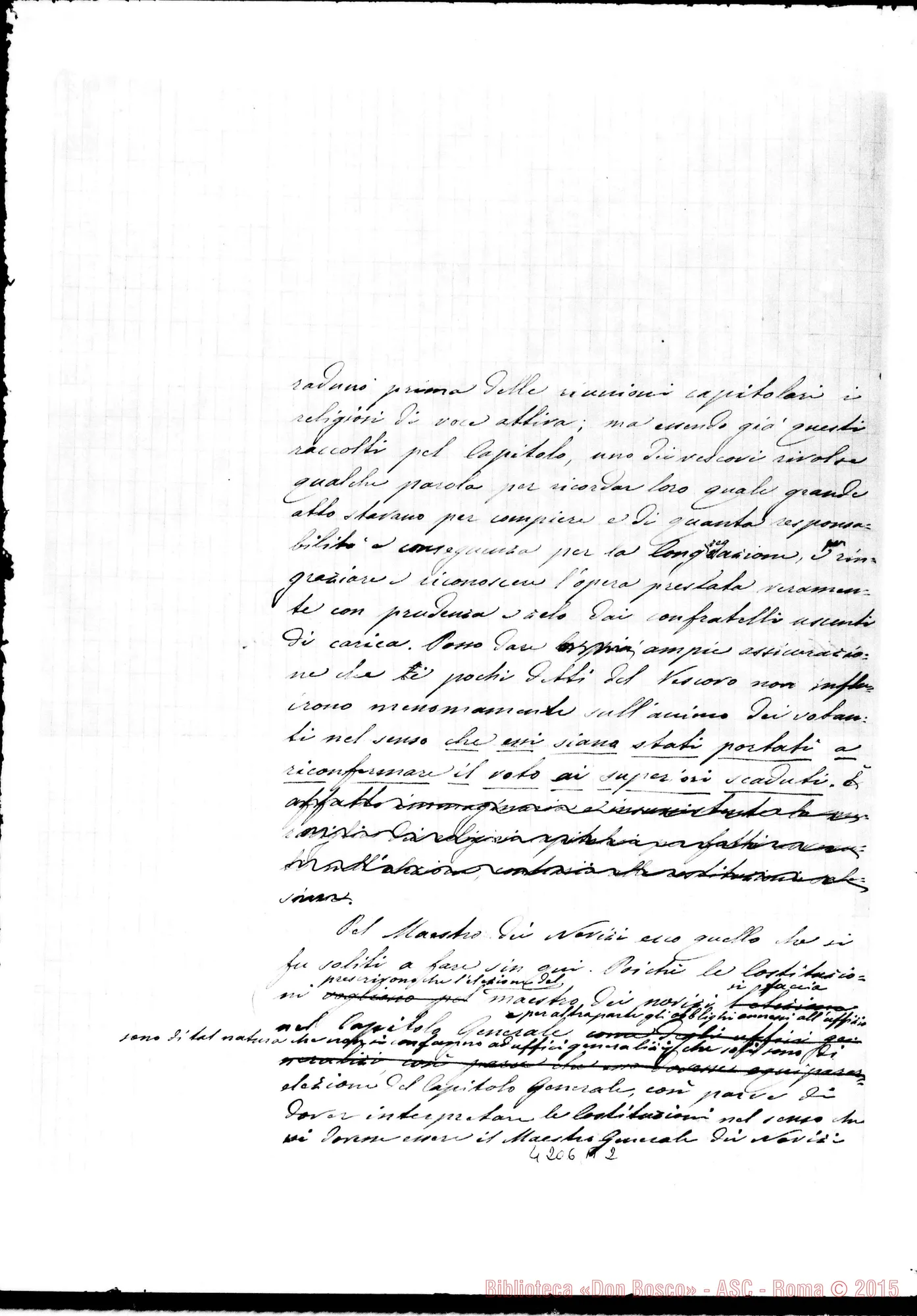 Fotogramma A 2 — Don Cagliero-Card. Vannutelli. Copia. Roma, dicembre 1898