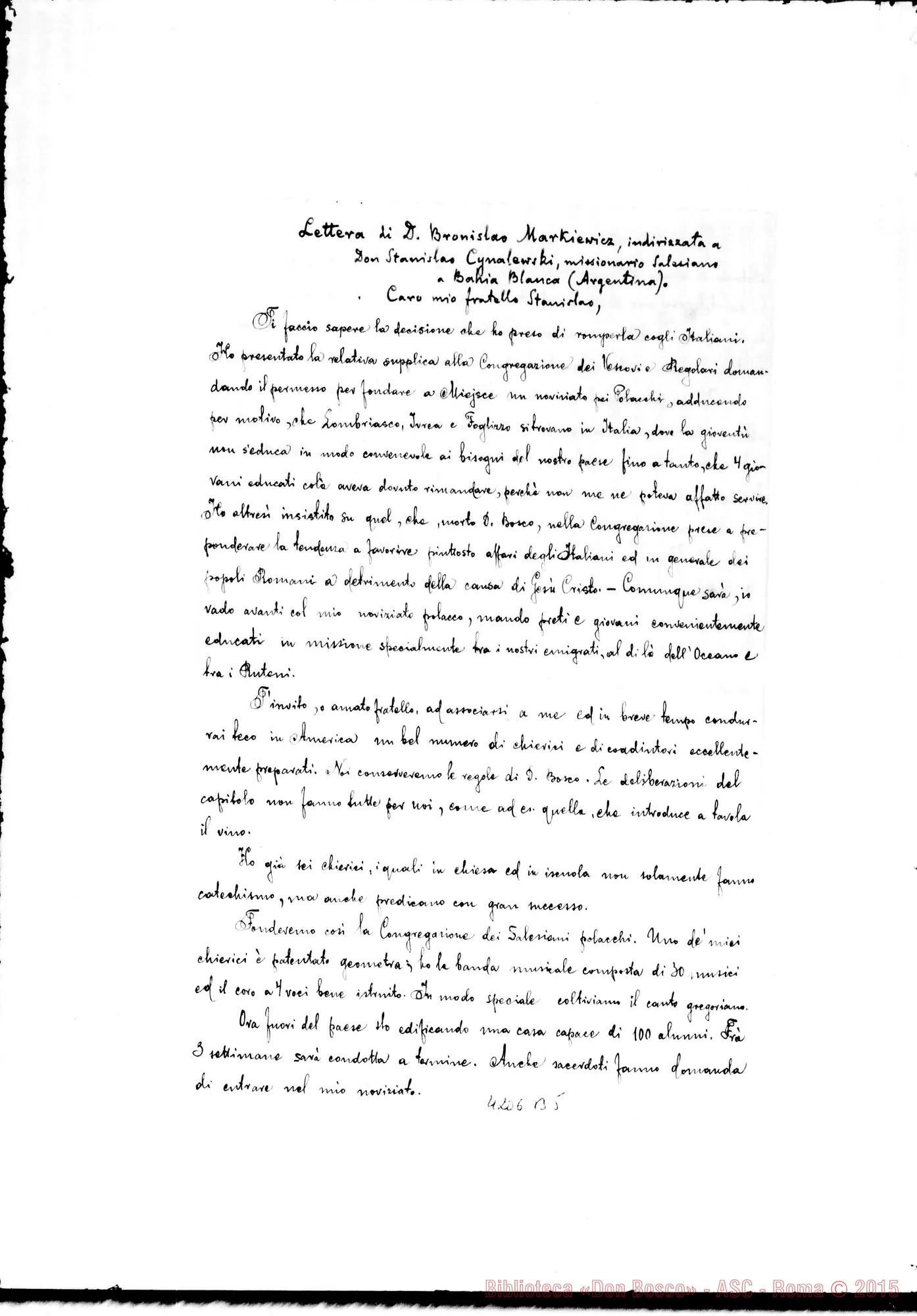 Fotogramma B 5 — Don Bronislao Marckiewicz-D. Cynalewski. Miejsce, 28-09-1897. Copia