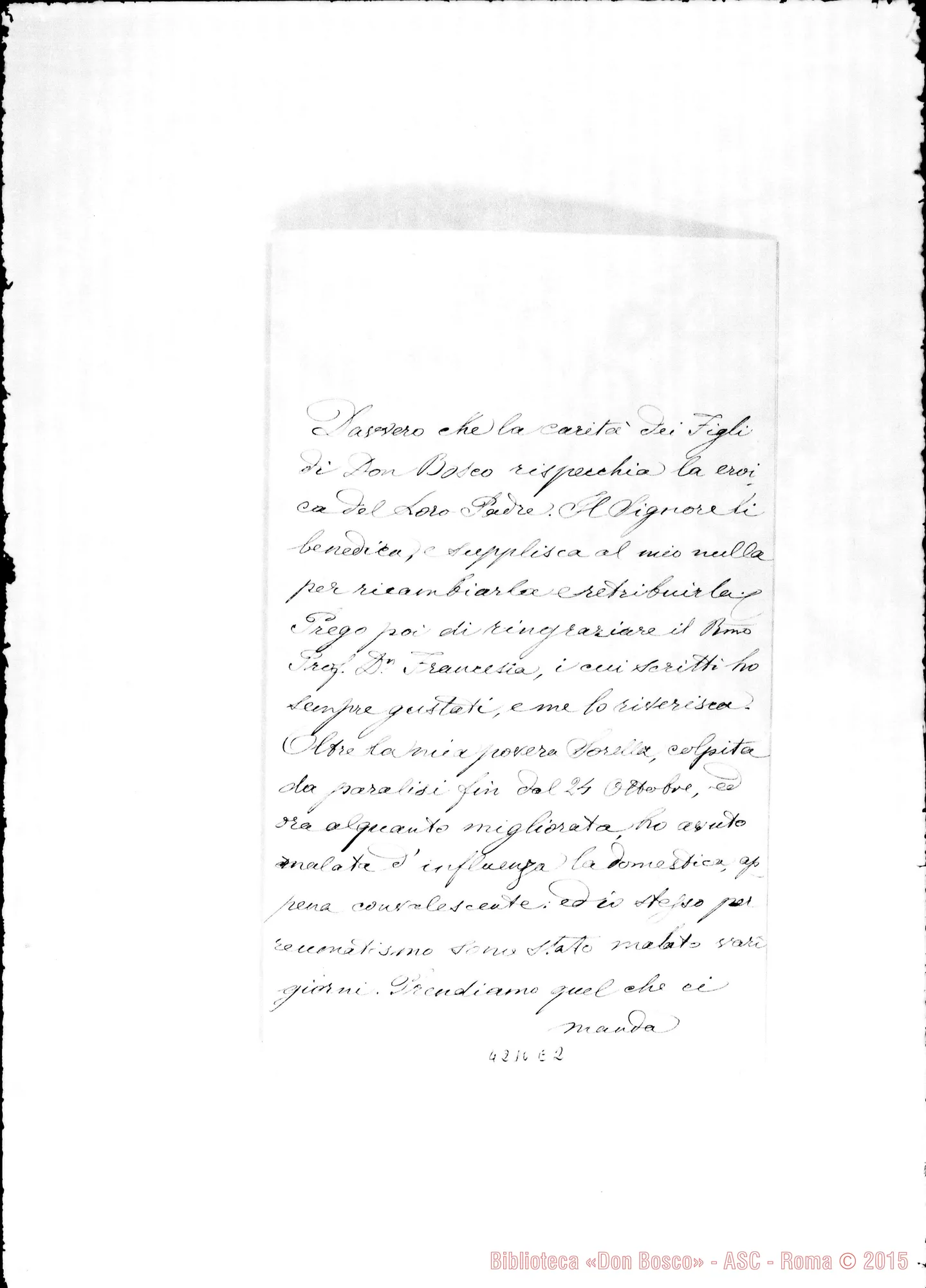 Fotogramma E 2 — Mons. Stanislao Canori-Don Berto. Roma, 28-11-1902. Facoltà
