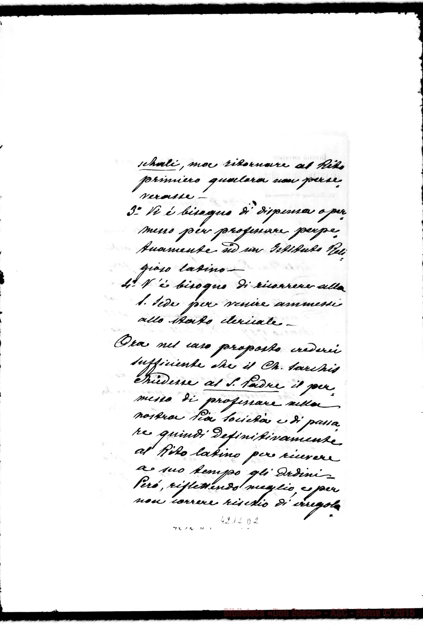 Fotogramma D 2 — Don Marenco-Don Gusmano. Roma, 26-10-1903. Sul Rito Orientale E Latino