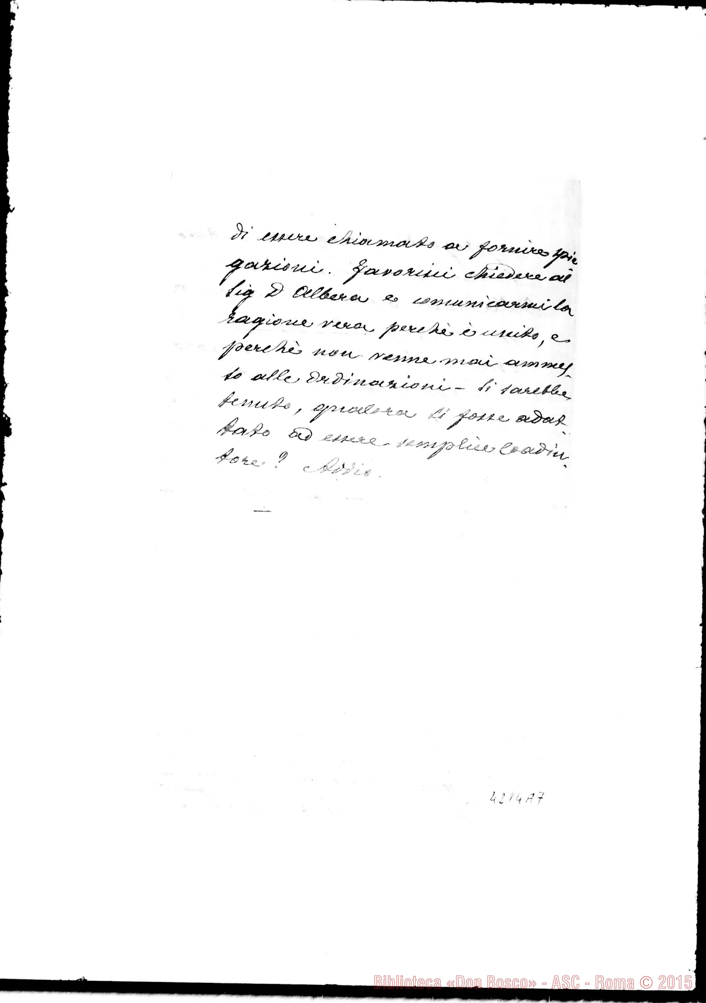 Fotogramma A 7 — Don Marenco-Don Gusmano. Roma, 12-11-1904. Regolamento degli Ispettori
