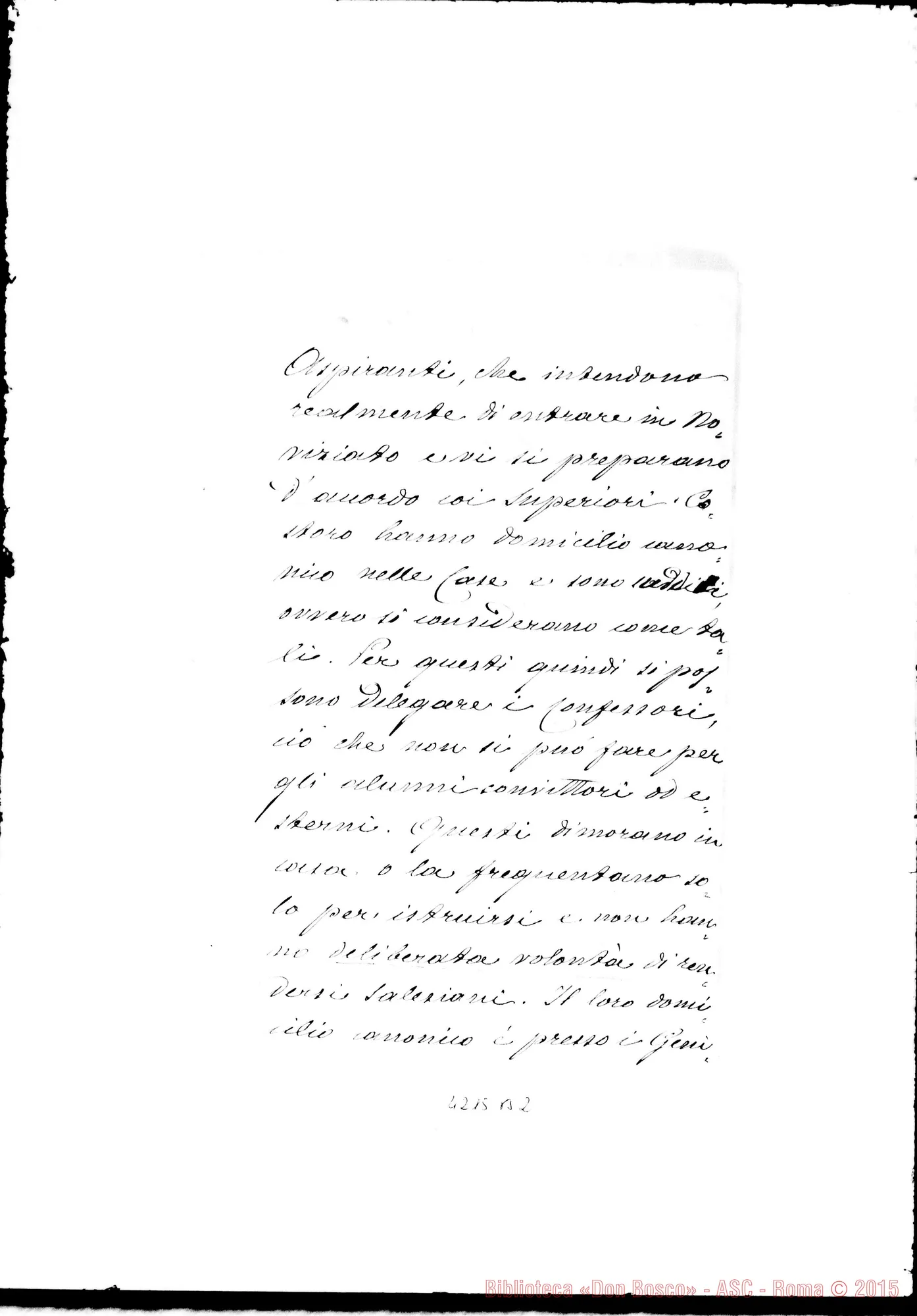 Fotogramma B 2 — Don Marenco-Don Gusmano. Roma, 10-06-1905. Privilegio dell’esenzione. Don Perrot
