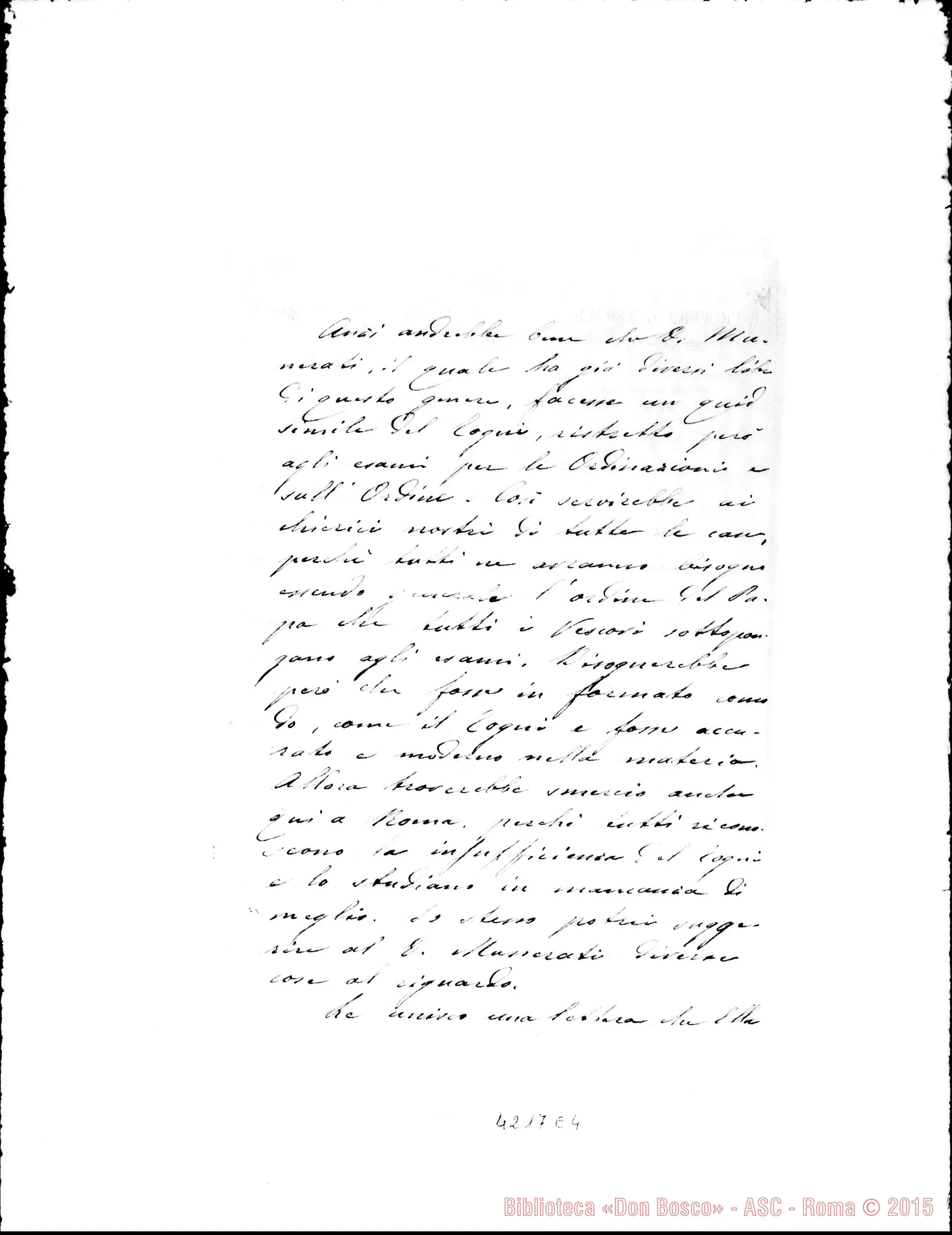 Fotogramma E 4 — Don Laureri-Don Gusmano. Roma, 18-07-1906. Sulle Ordinazioni (esami)
