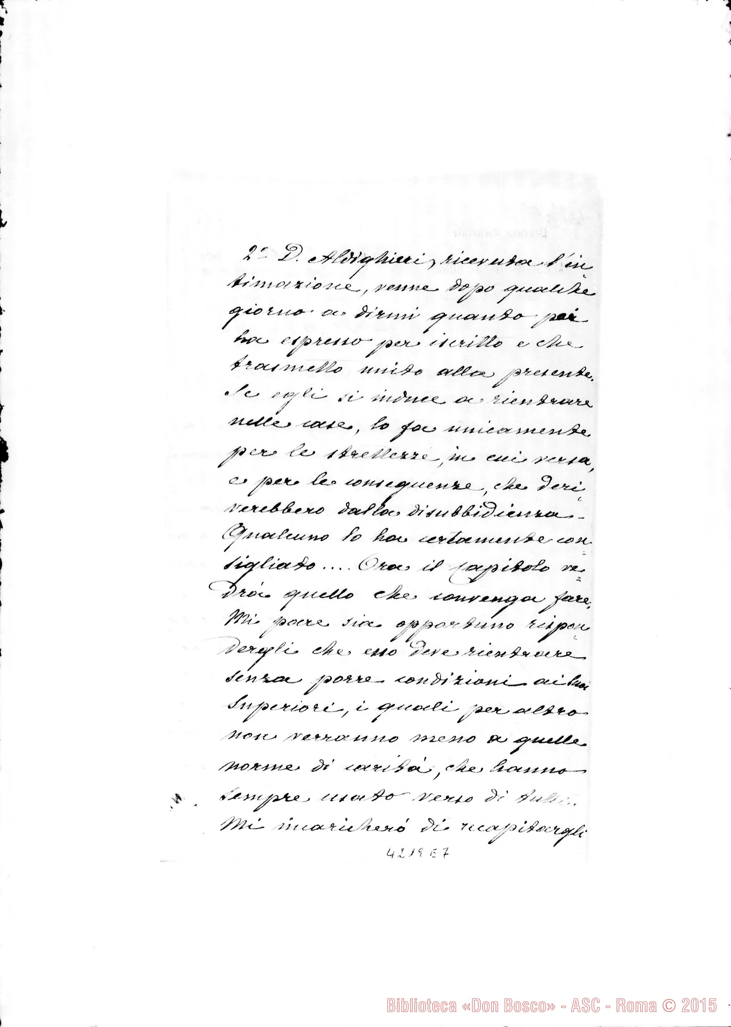 Fotogramma E 7 — Don Marenco-Don Gusmano. Roma, 2-02-1907. D. Magnaghi, D. Aldighieri, il SS. per le Suore, Chiesa del Testaccio E il Papa, Causa di Beat, di D. Bosco