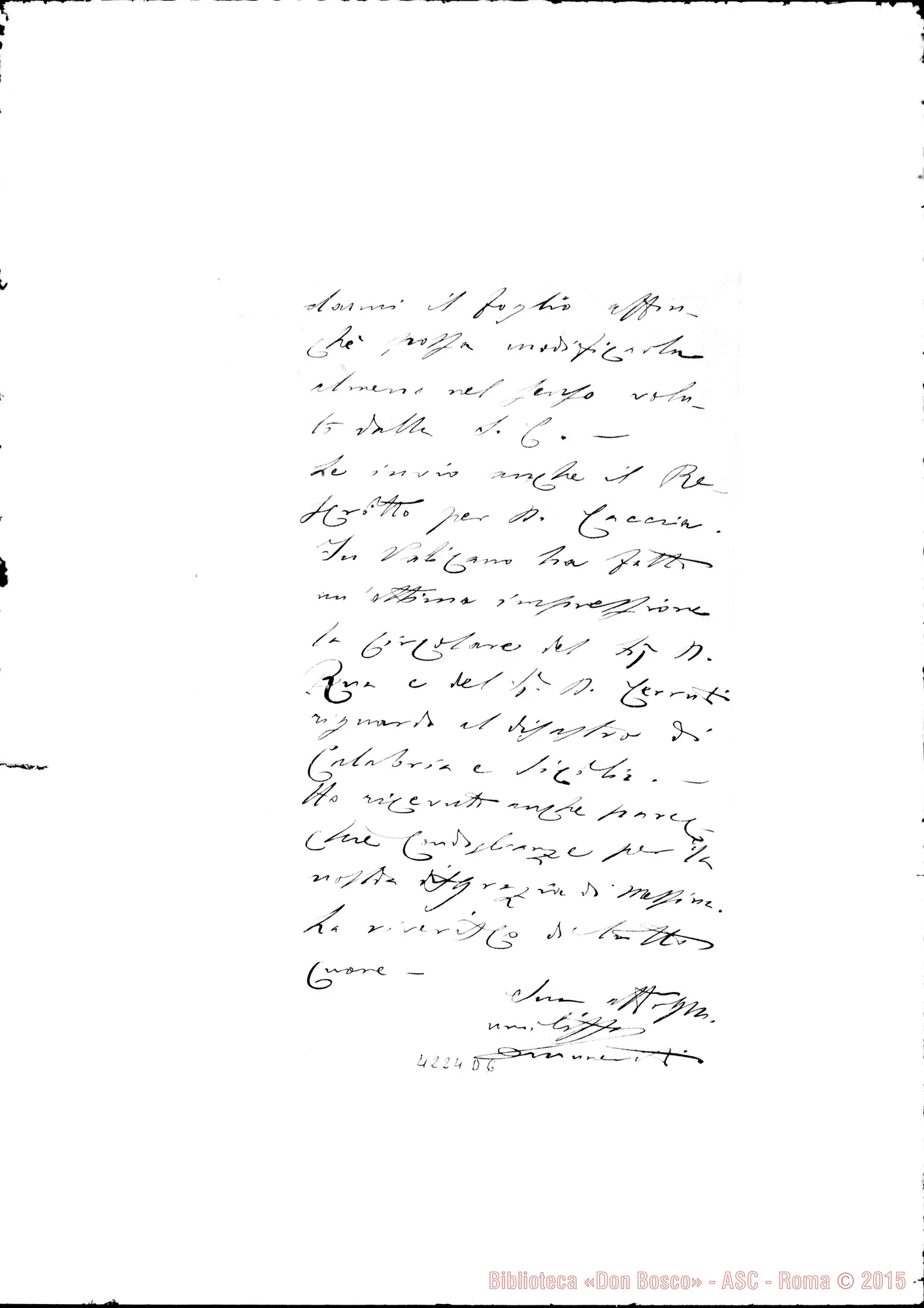 Fotogramma D 6 — Don Munerati-Don Albera. Roma, 21-01-1909