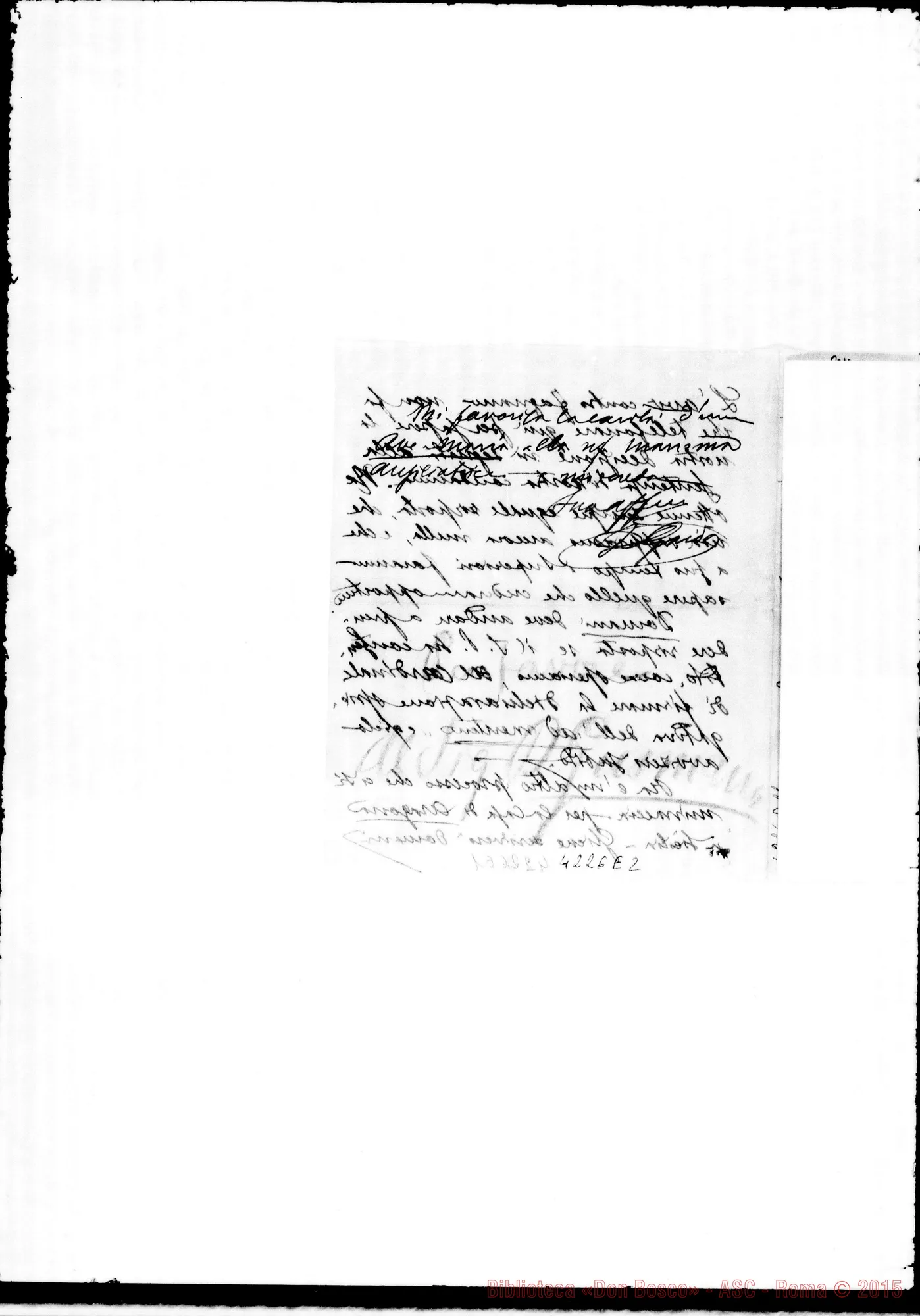Fotogramma E 2 — Don Gaido-Don Gusmano. Roma, 11-08-1909. Vertenza Forlivesi…