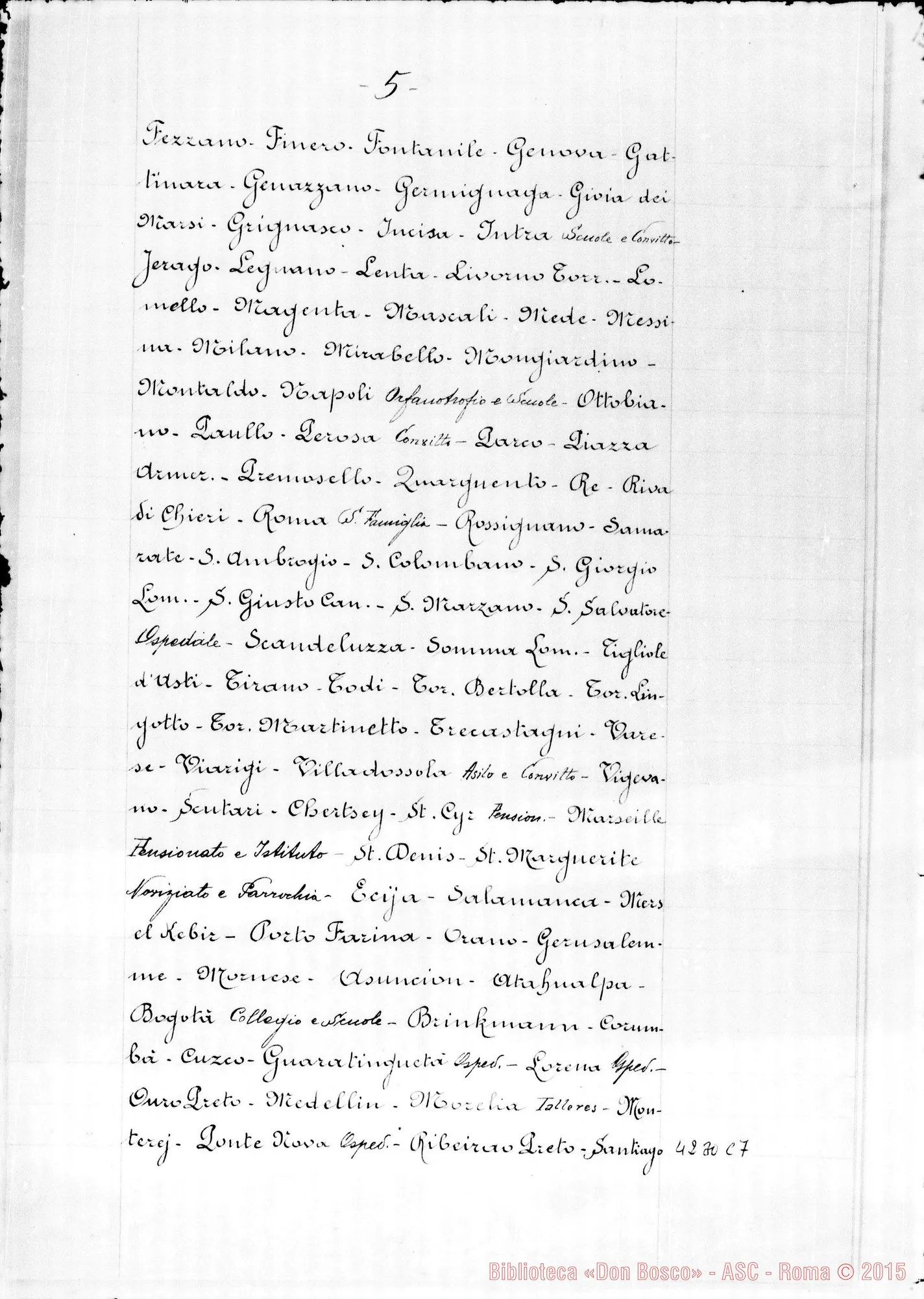 Fotogramma C 7 — Figlie di M.A.: Convenzione tra Salesiani E Figlie di M.A., 4-03-1907