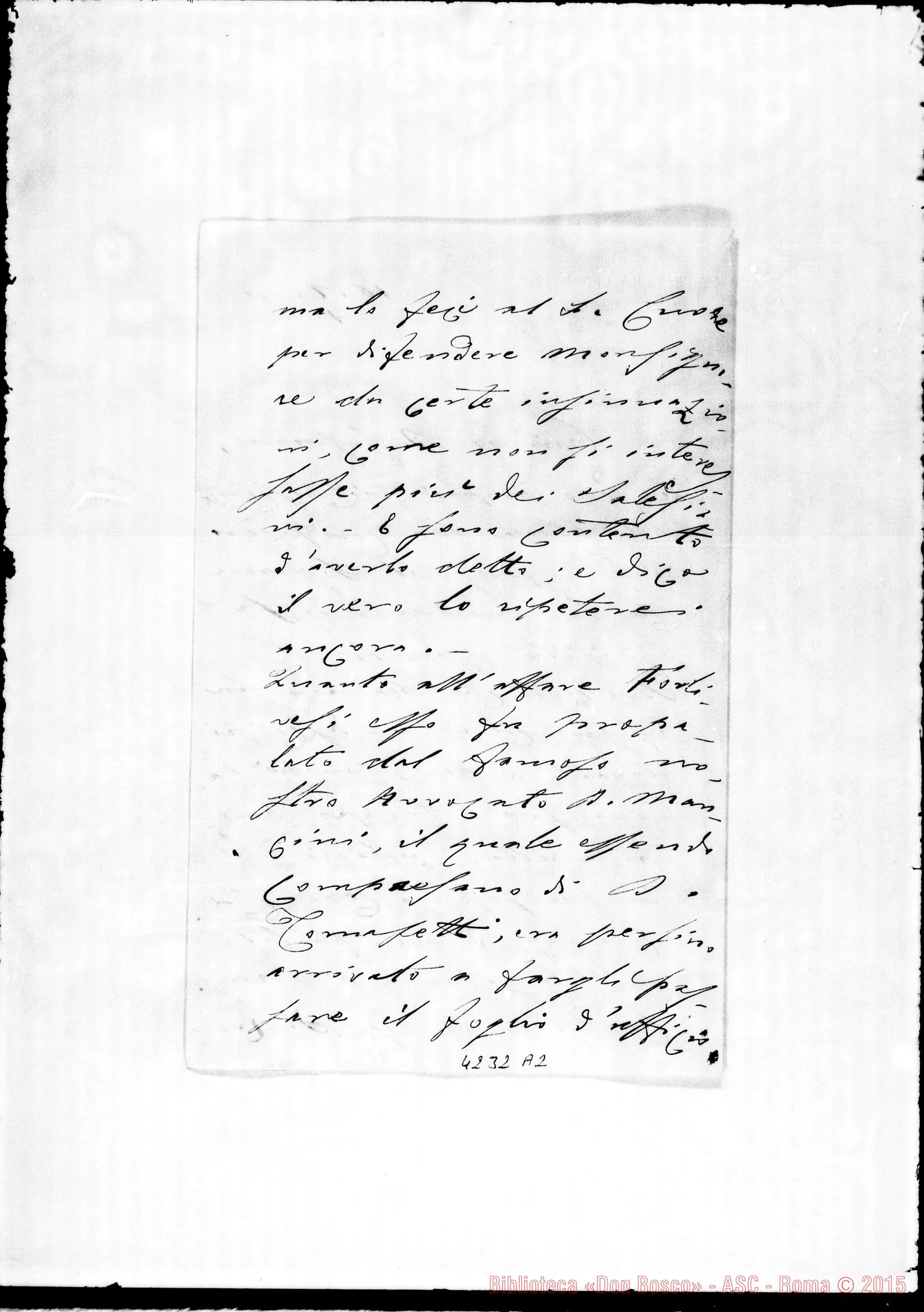 Fotogramma A 2 — Don Munerati-Don Gusmano. Roma, 16-01-1910. Personale