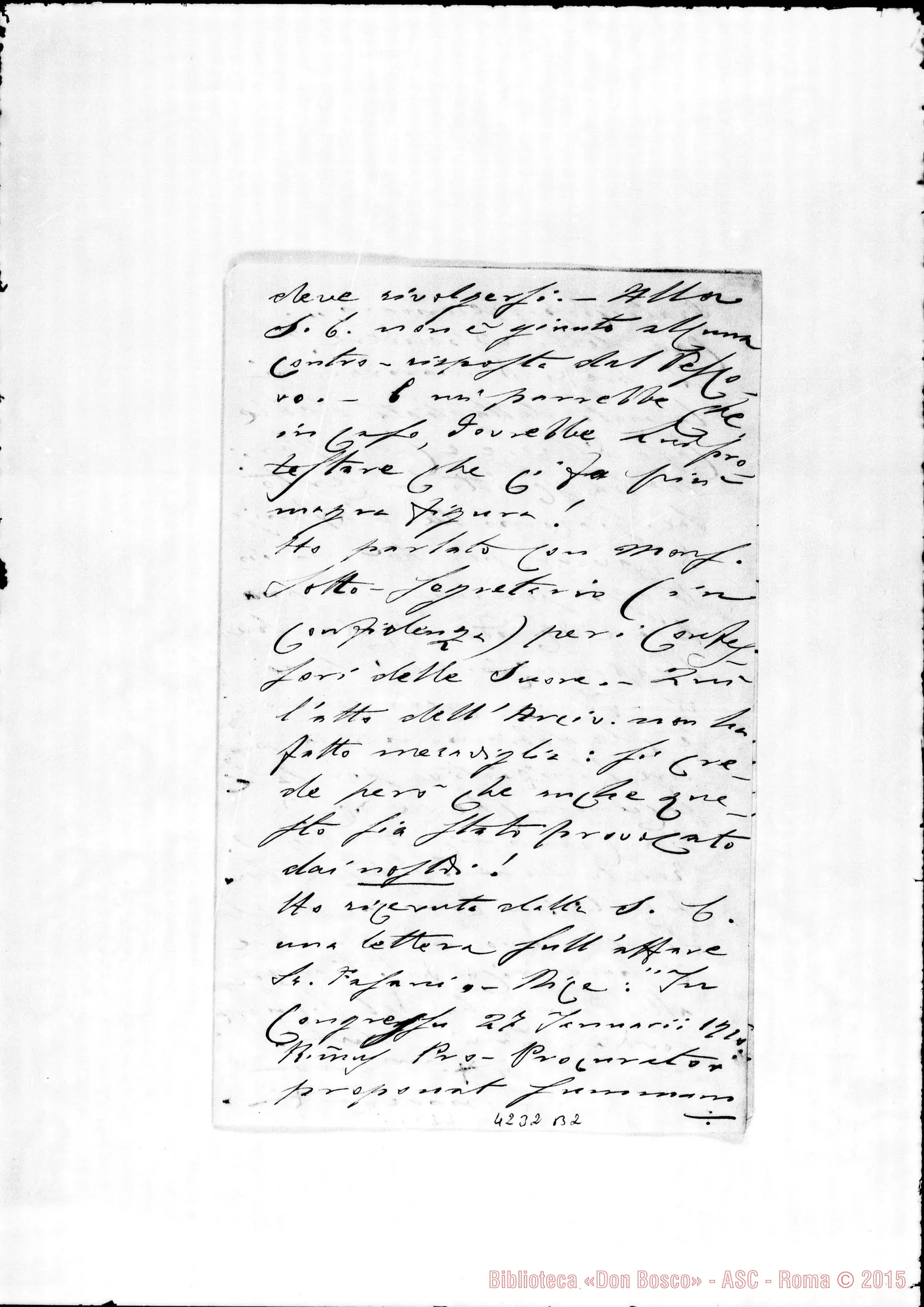 Fotogramma B 2 — Don Munerati-Don Gusmano. Roma, 29-01-1910. Caso Bonfante