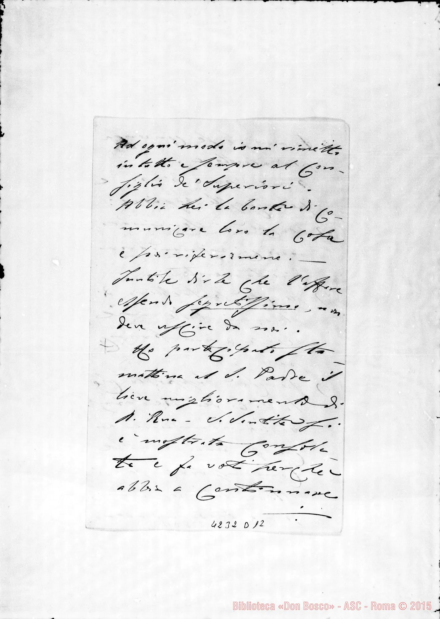 Fotogramma D 12 — Don Munerati-Don Gusmano. Roma, 5-03-1910. Militari rinnovazione voti Seminari