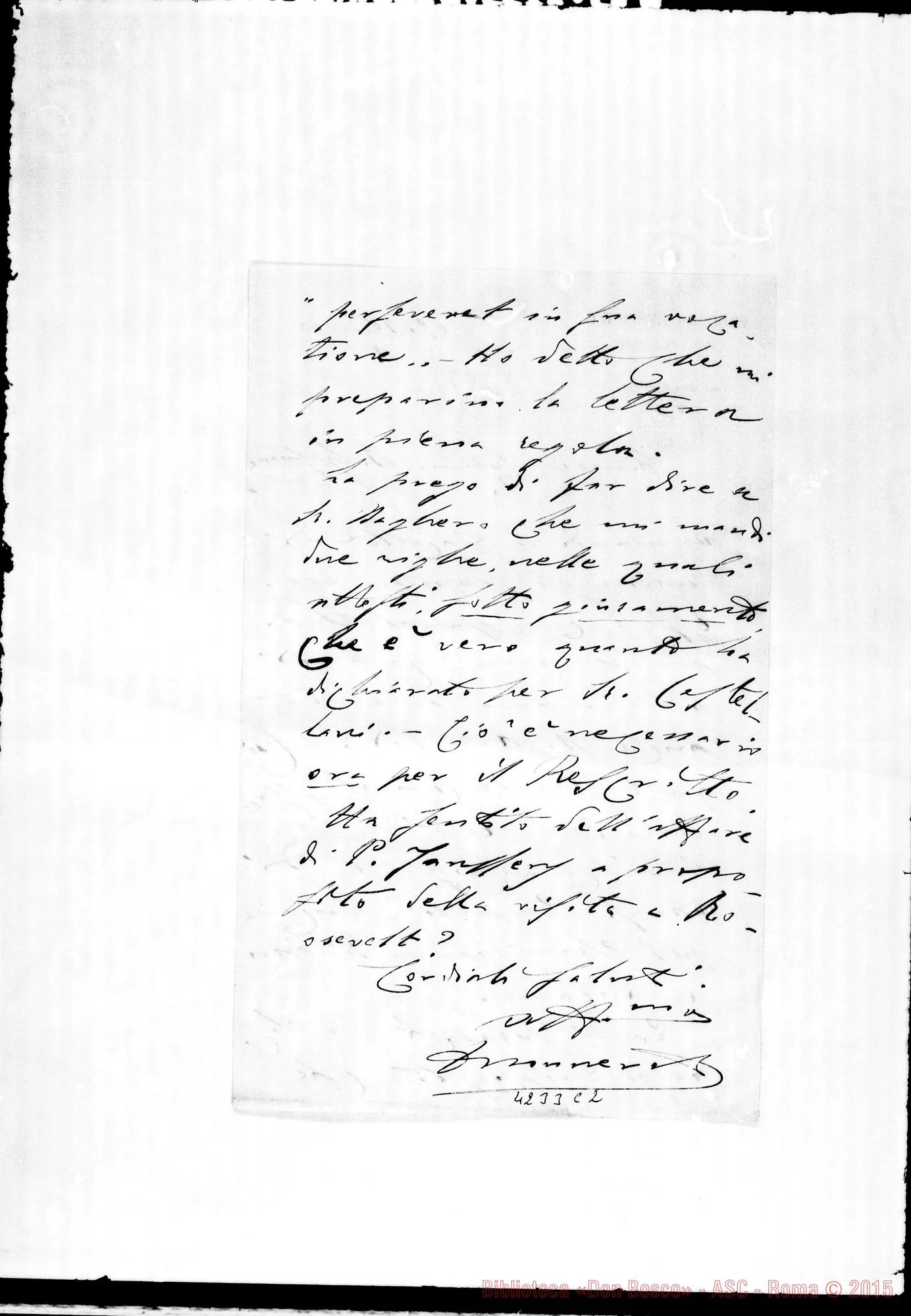 Fotogramma C 2 — Don Munerati-Don Gusmano. Roma, 19-04-1910. Facoltà di benedire Scapolari