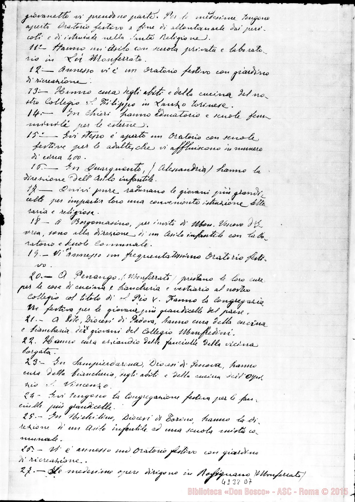 Fotogramma D 7 — 1892: Esposizione dello stato morale E materiale. Minuta ms.. Due stesure
