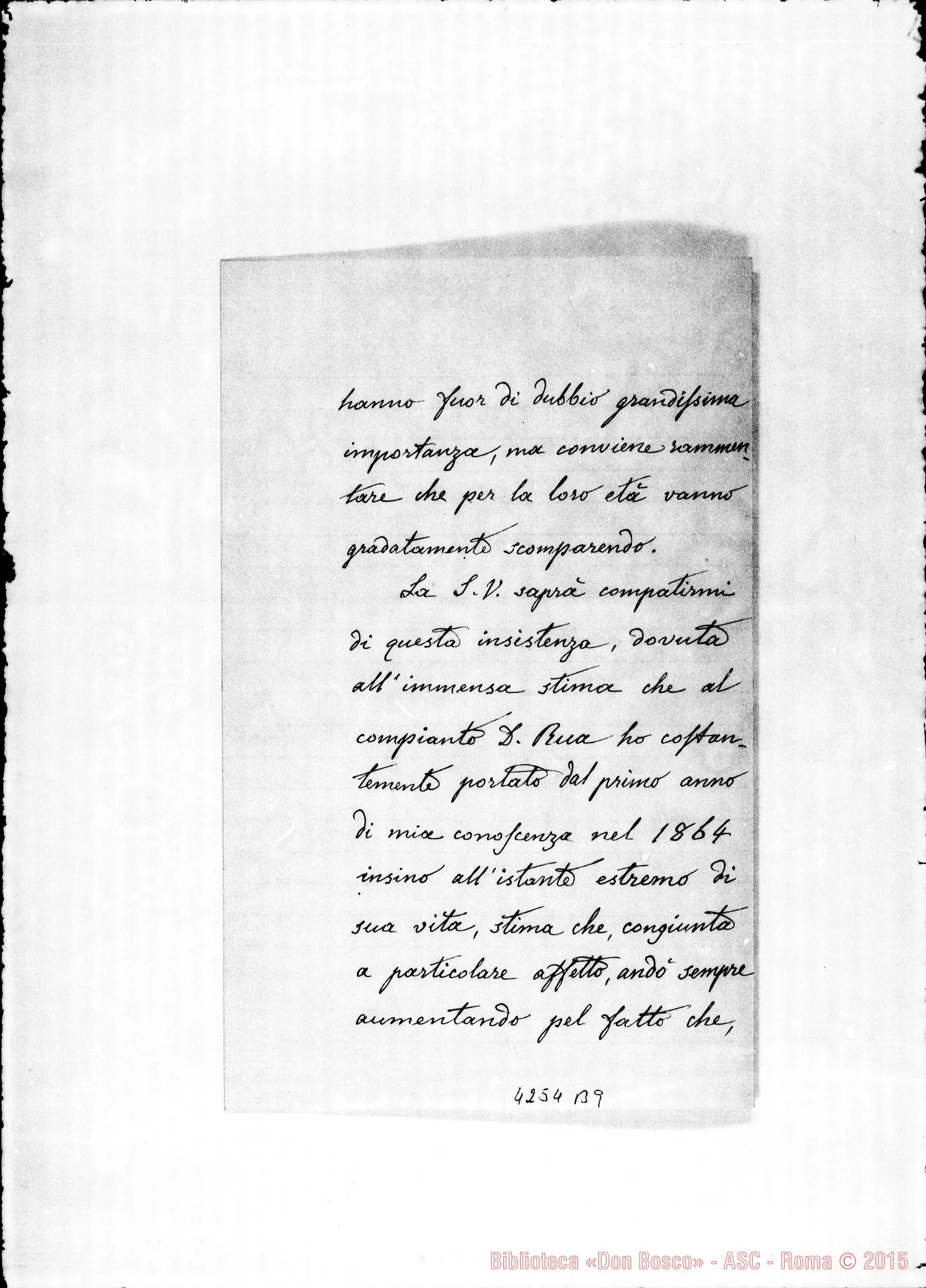 Fotogramma B 9 — De Magistris Giuseppe, professore-Don Albera. Torino, 19-04-1915