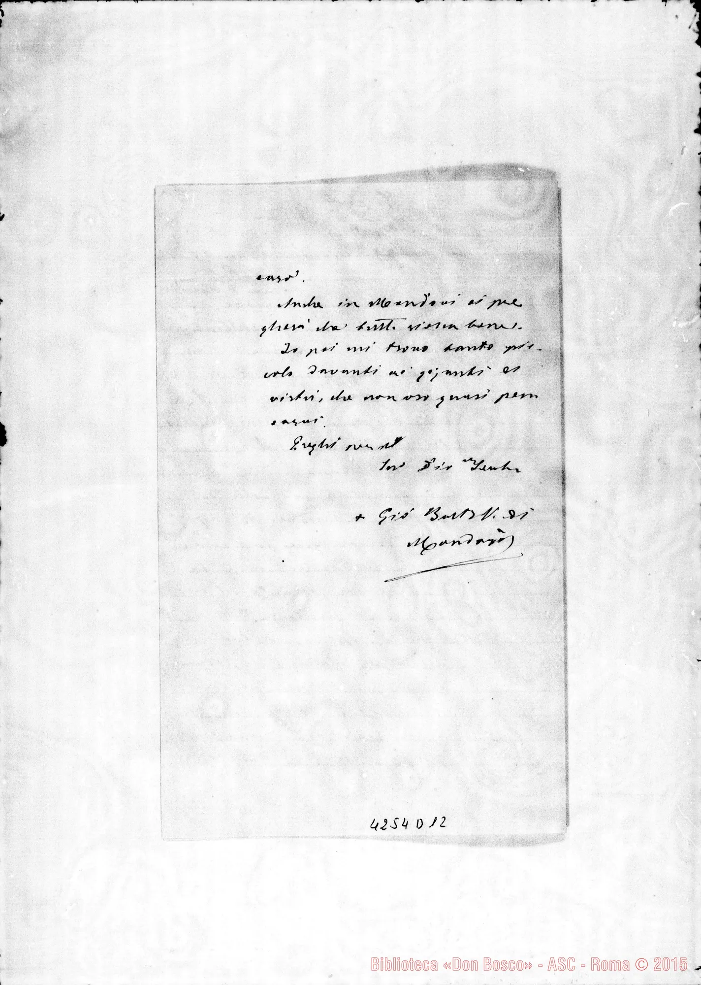 Fotogramma D 12 — Ressia Gio. Batt., vesc. di Mondovì-Don Trione. Mondovì, 13-04-1915