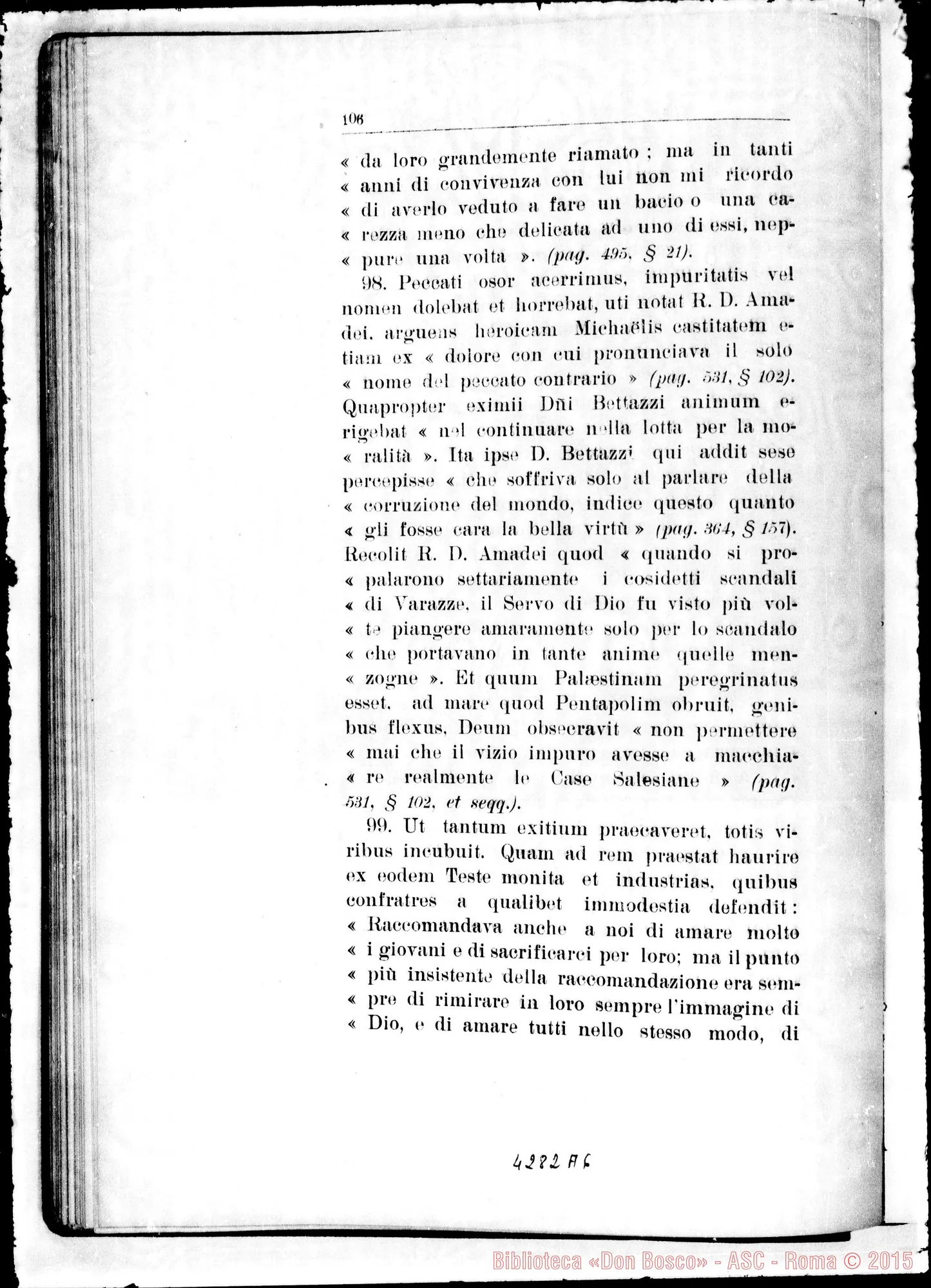 Fotogramma A 6 — Processo: Informatio super dubio an sit signanda Commissio Introductionis Causae in casu et ad effectum de quo agitur