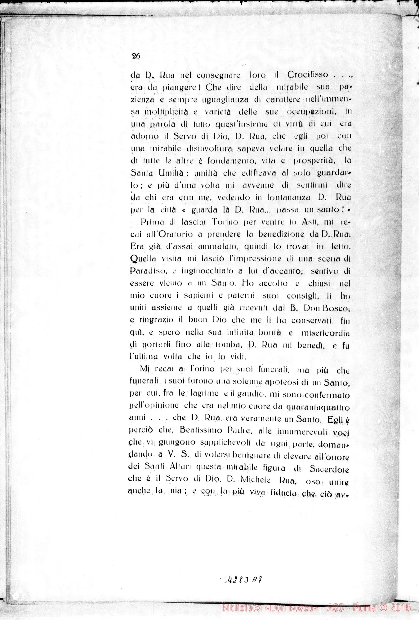Fotogramma A 7 — Litterae Postulatoriae pro signatura Commissionis Intr. Causae