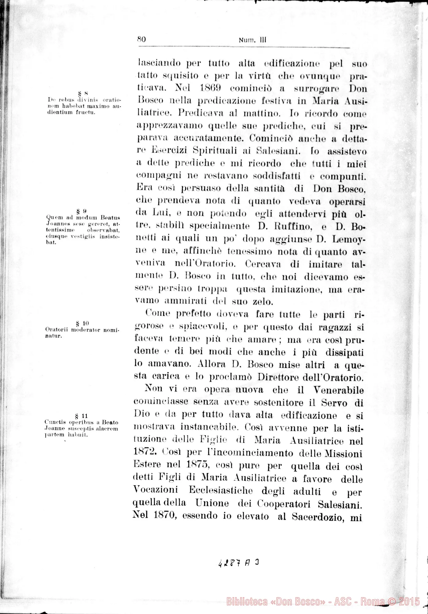 Fotogramma A 3 — 1…De muneribus E sacerdotio Servi Dei Ell… De heroicis virtutibus in genere