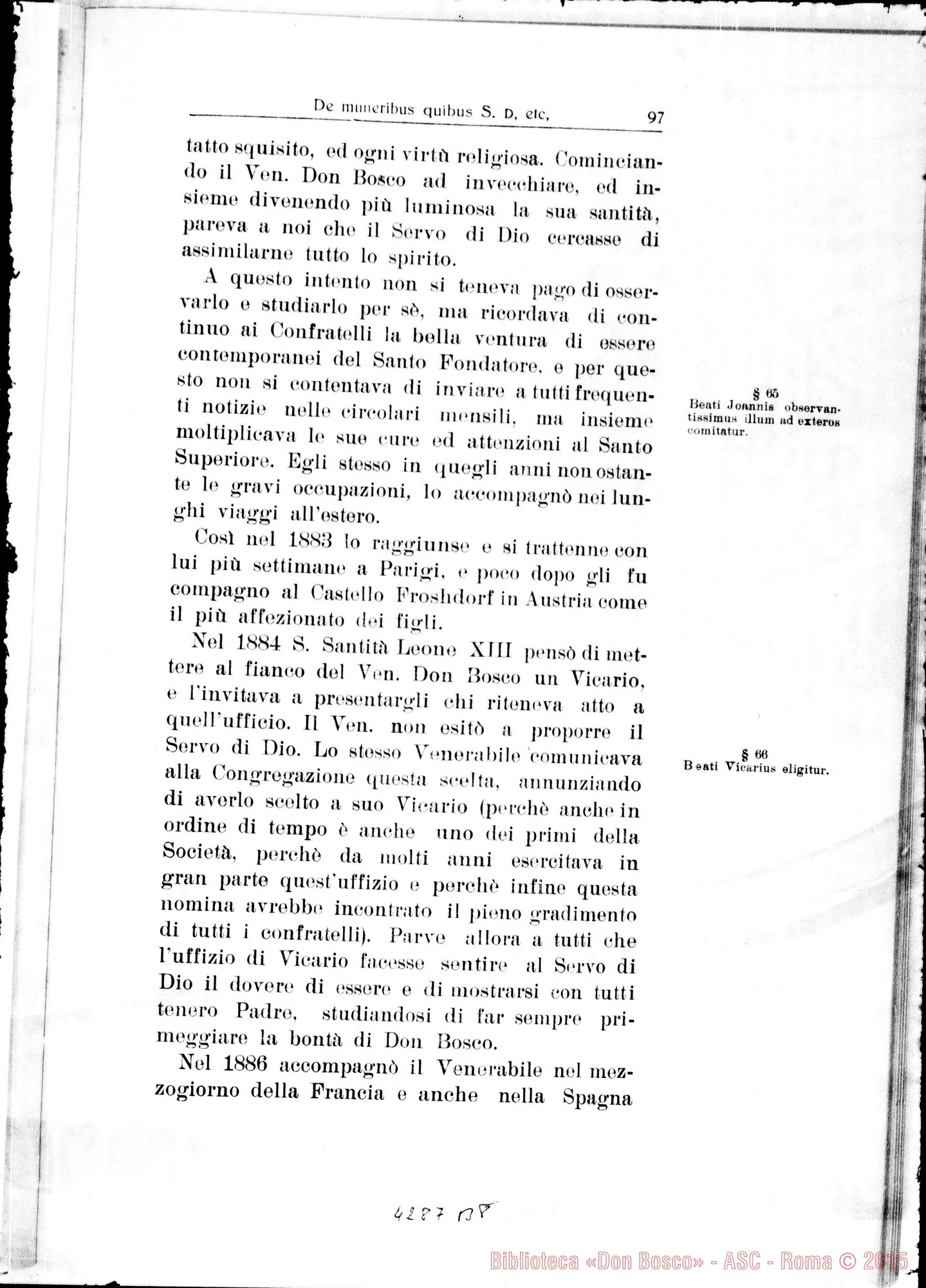 Fotogramma B 8 — 1…De muneribus E sacerdotio Servi Dei Ell… De heroicis virtutibus in genere