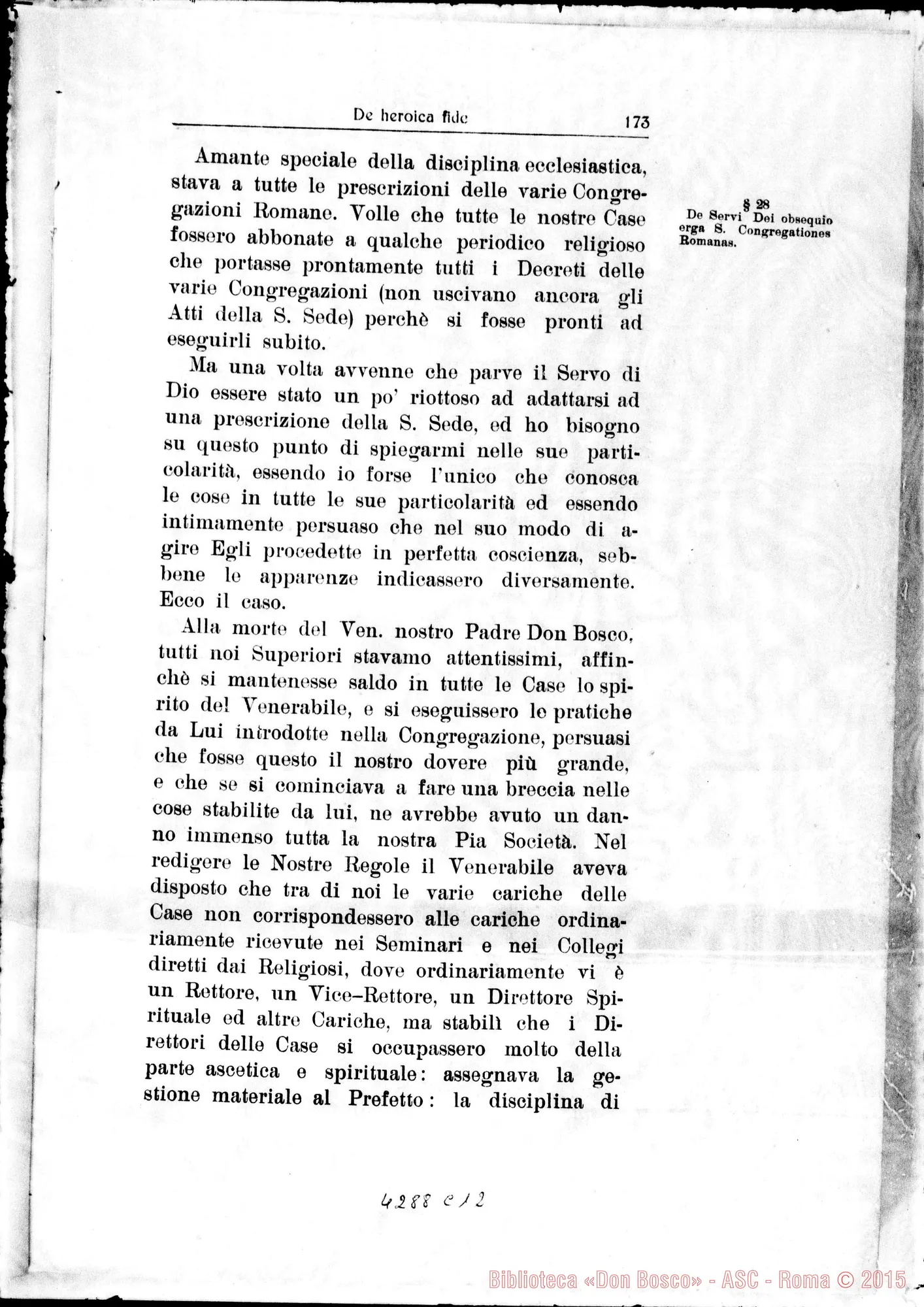 Fotogramma C 12 — De heroica Fide
