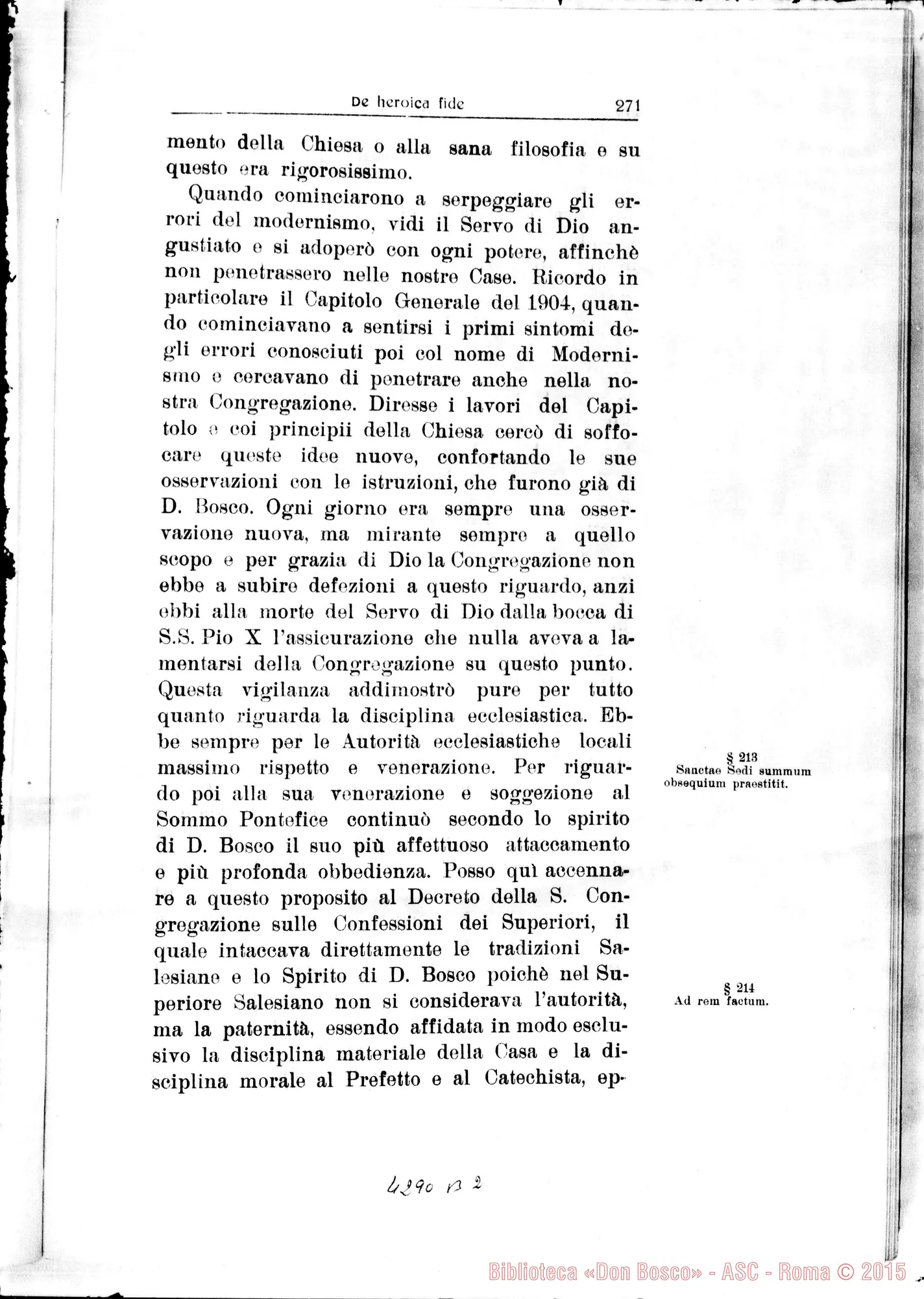 Fotogramma B 2 — De heroica Fide