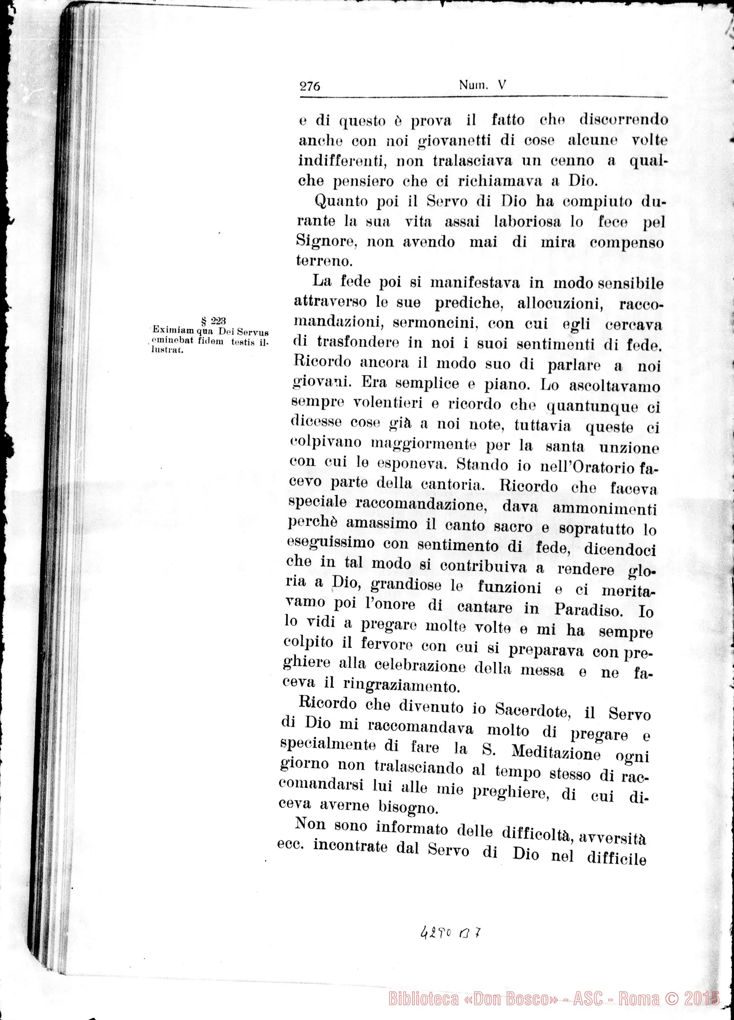 Fotogramma B 7 — De heroica Fide