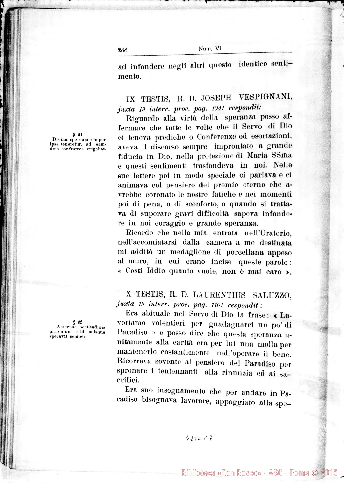 Fotogramma C 7 — De heroica Spe