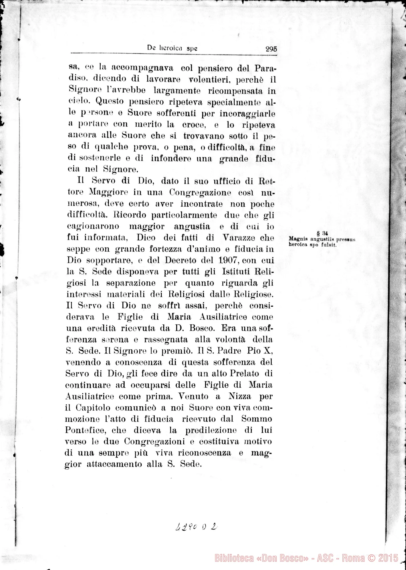 Fotogramma D 2 — De heroica Spe