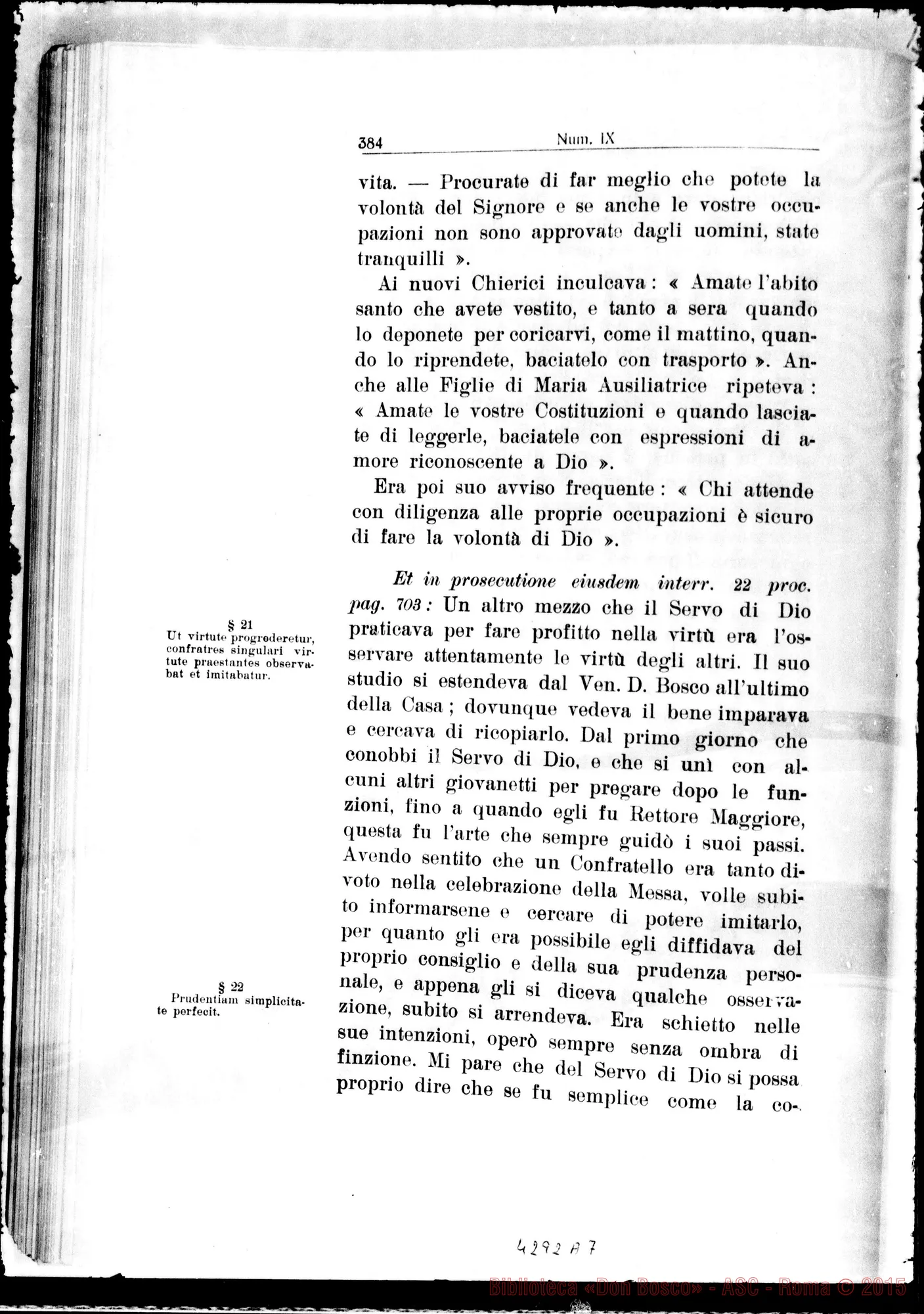 Fotogramma A 7 — De heroica Prudentia