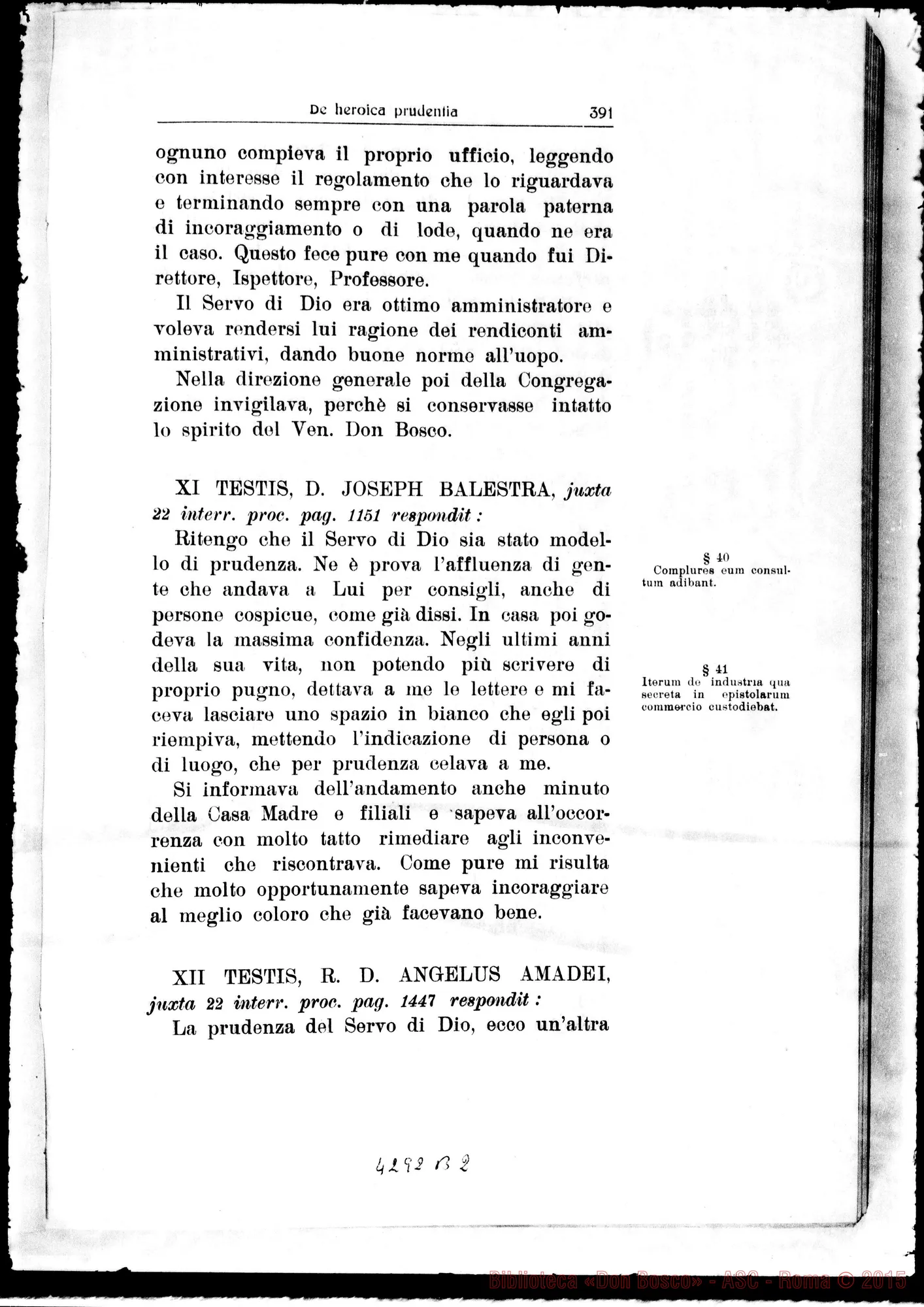 Fotogramma B 2 — De heroica Prudentia