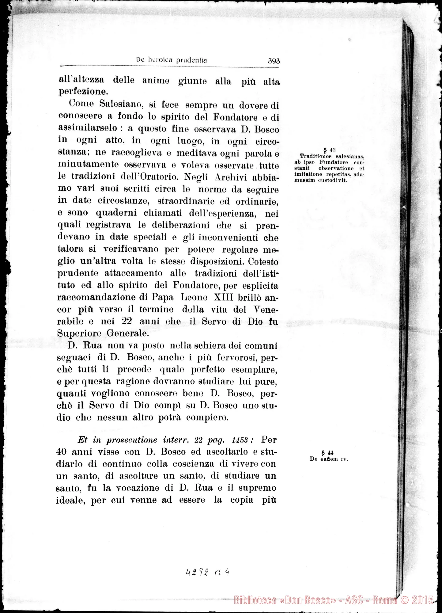 Fotogramma B 4 — De heroica Prudentia