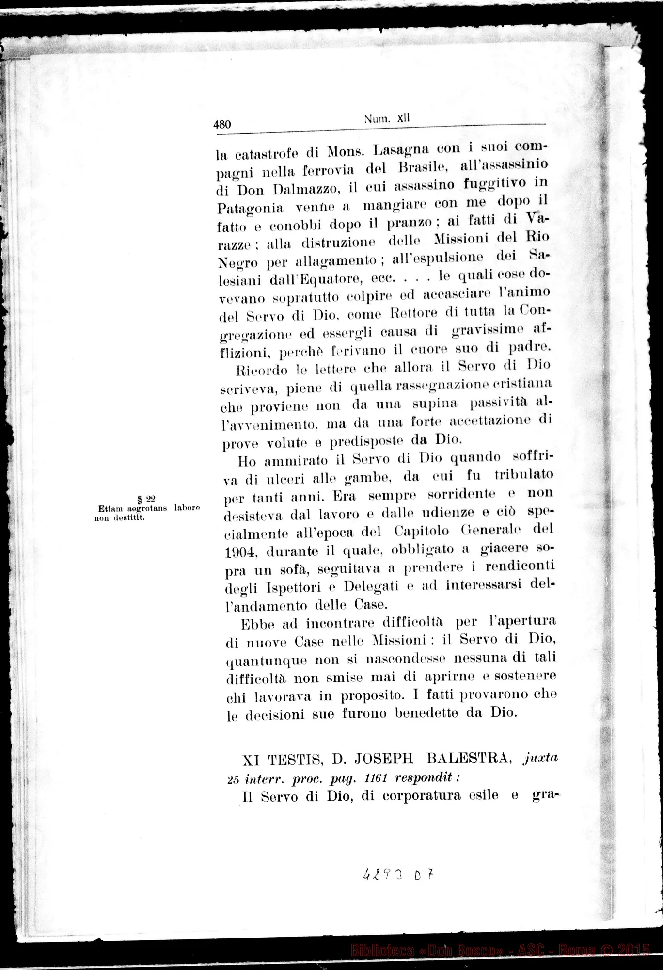 Fotogramma D 7 — De heroica Fortitudine