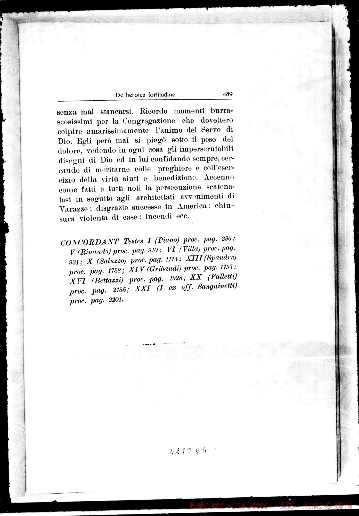 Fotogramma E 4 — De heroica Fortitudine