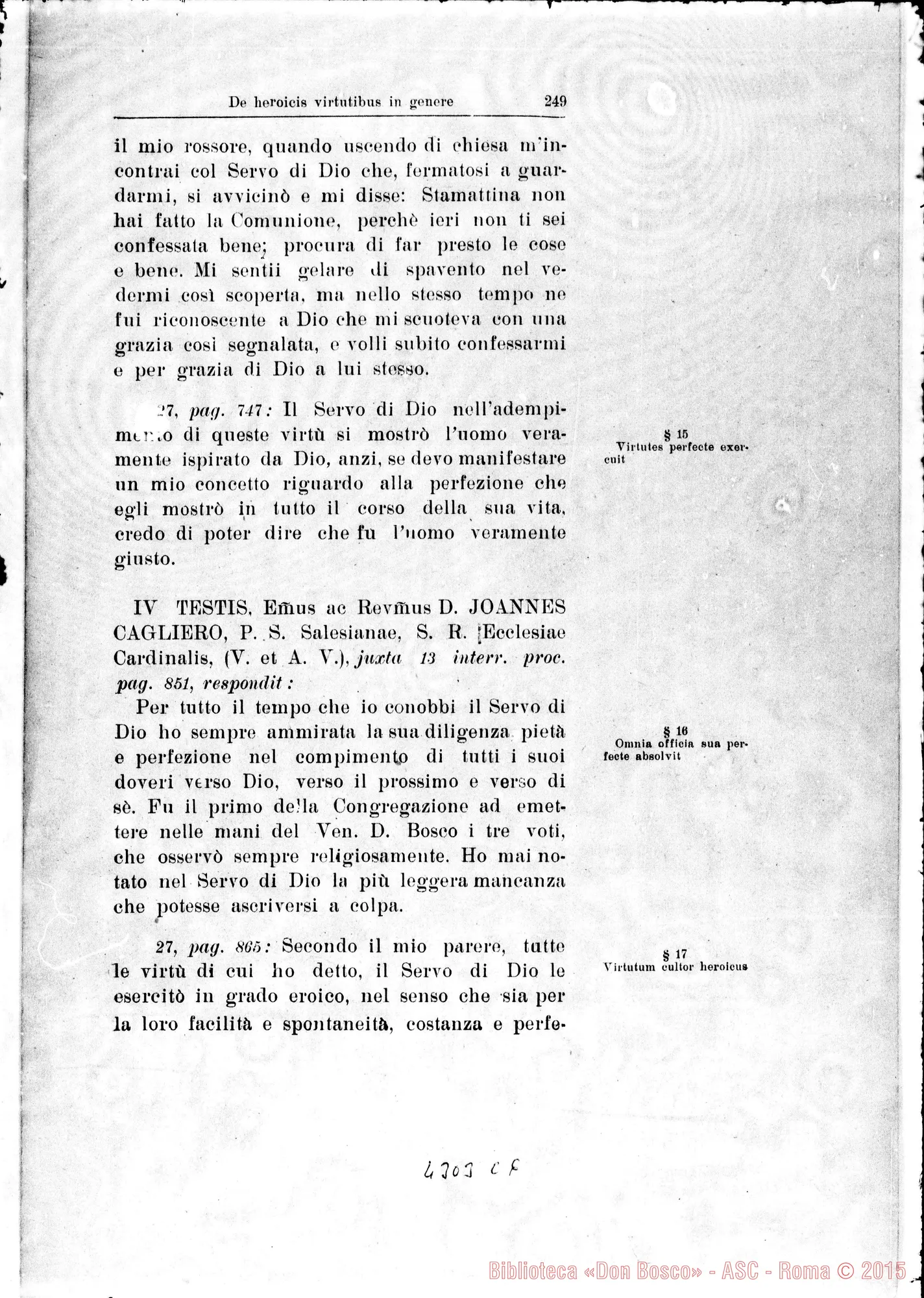 Fotogramma C 6 — De heroicis virtutibus in genere