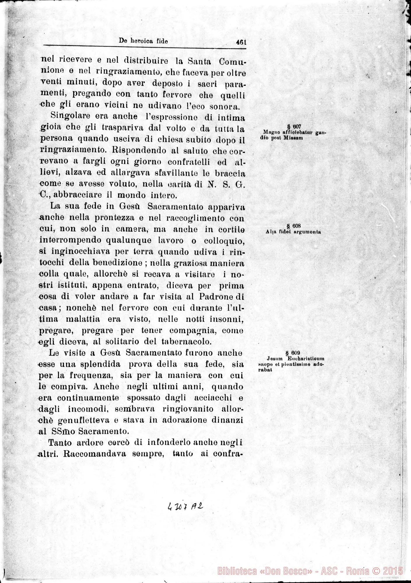 Fotogramma A 2 — De heroica Fide