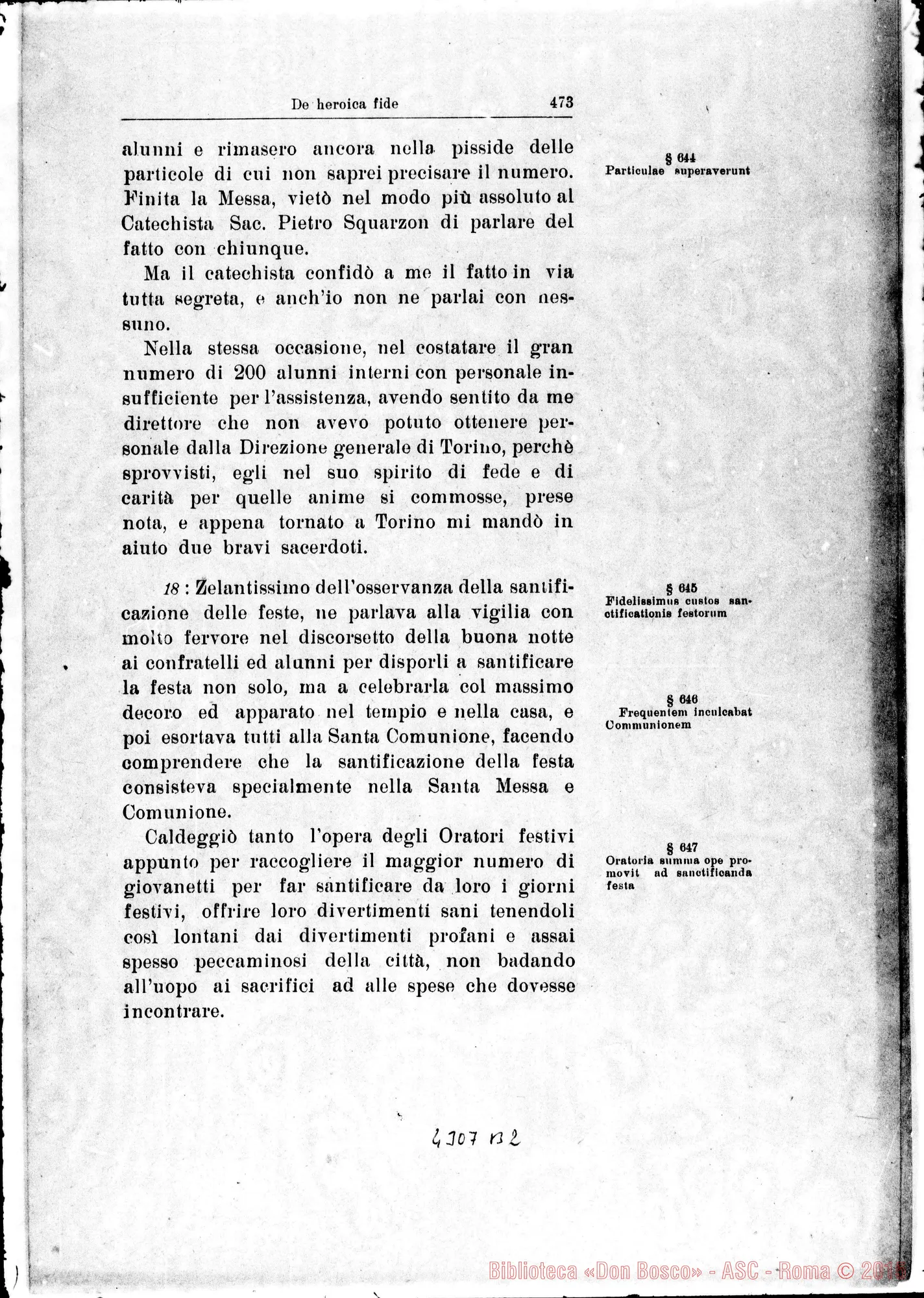Fotogramma B 2 — De heroica Fide