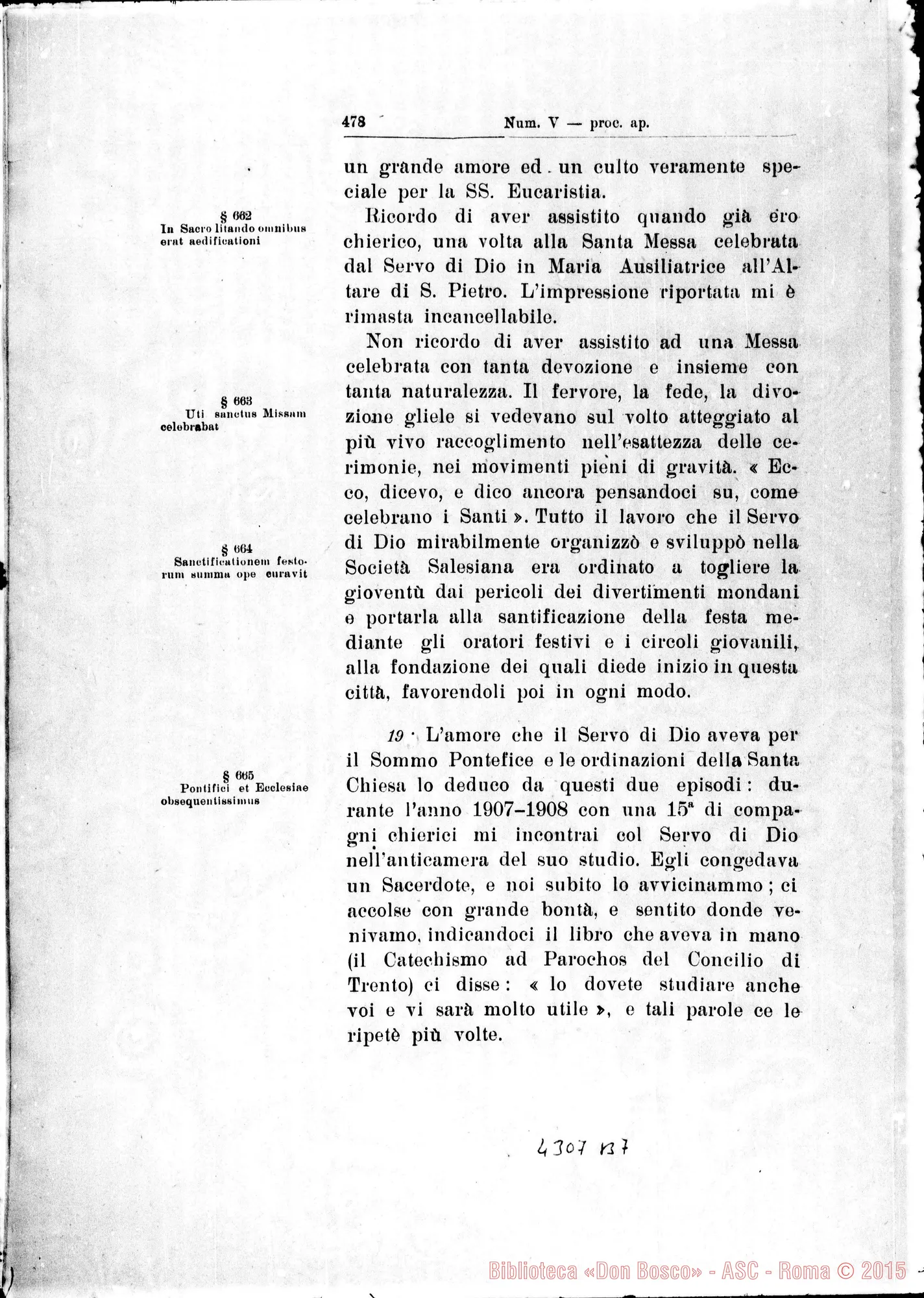 Fotogramma B 7 — De heroica Fide