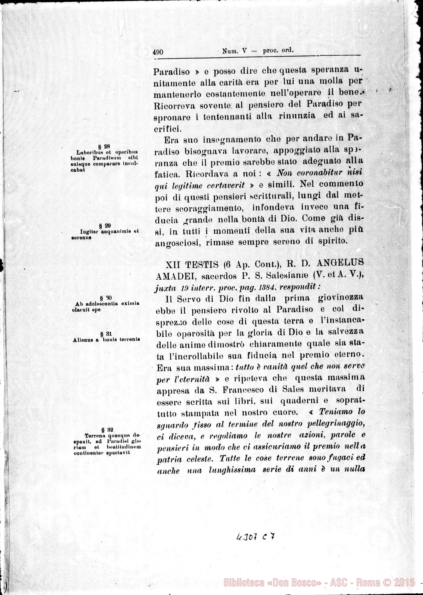 Fotogramma C 7 — De heroica Spe