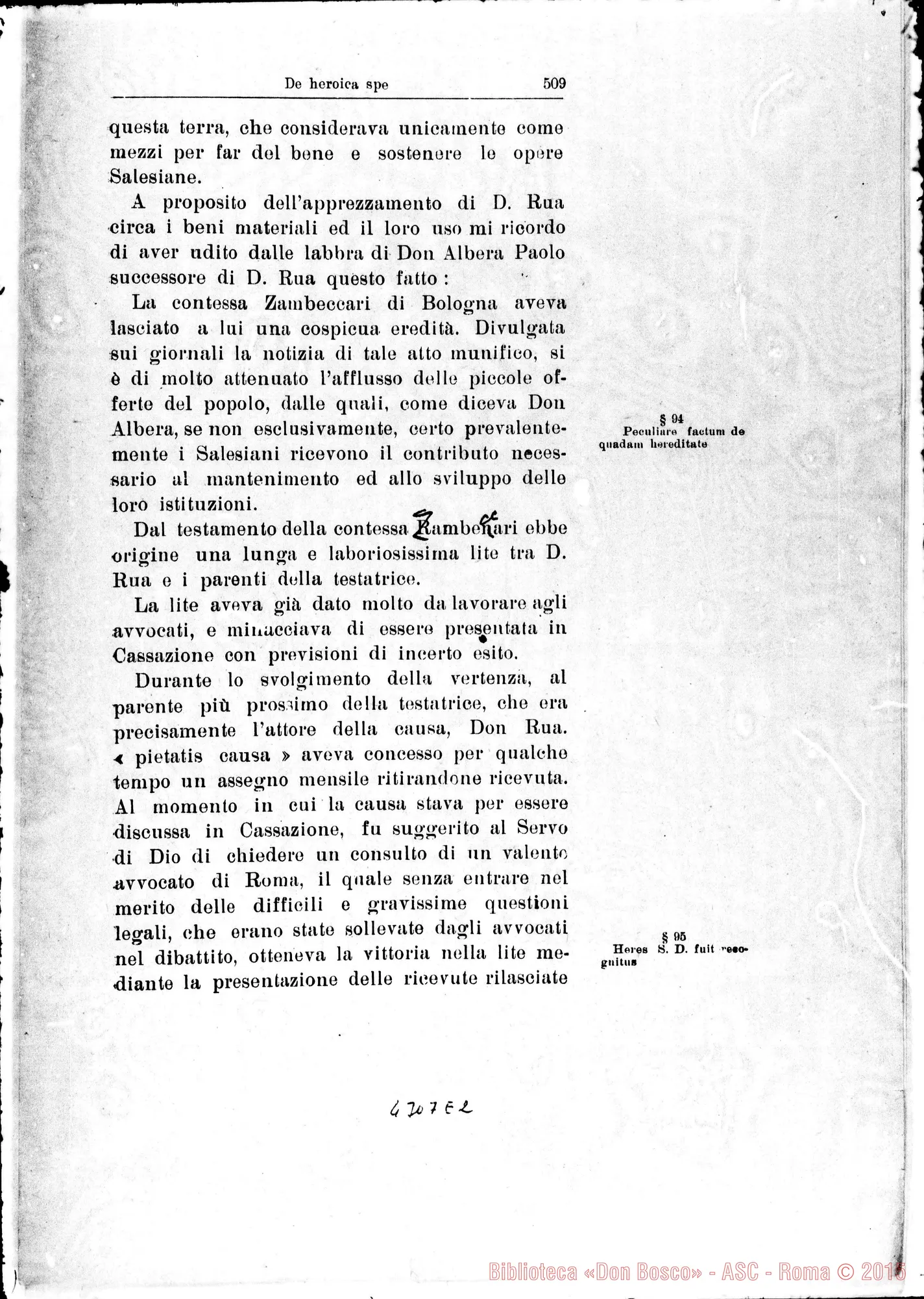 Fotogramma E 2 — De heroica Spe