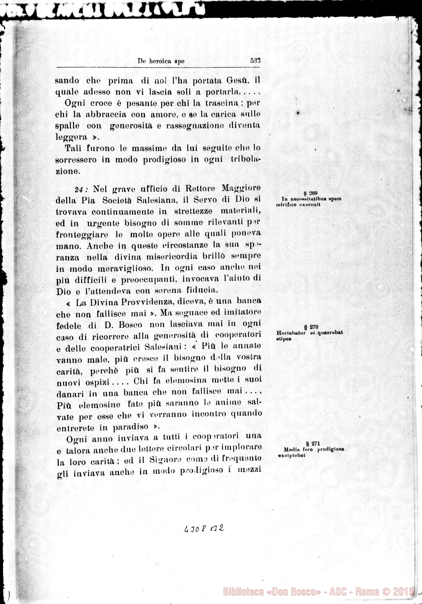 Fotogramma B 2 — De heroica Spe