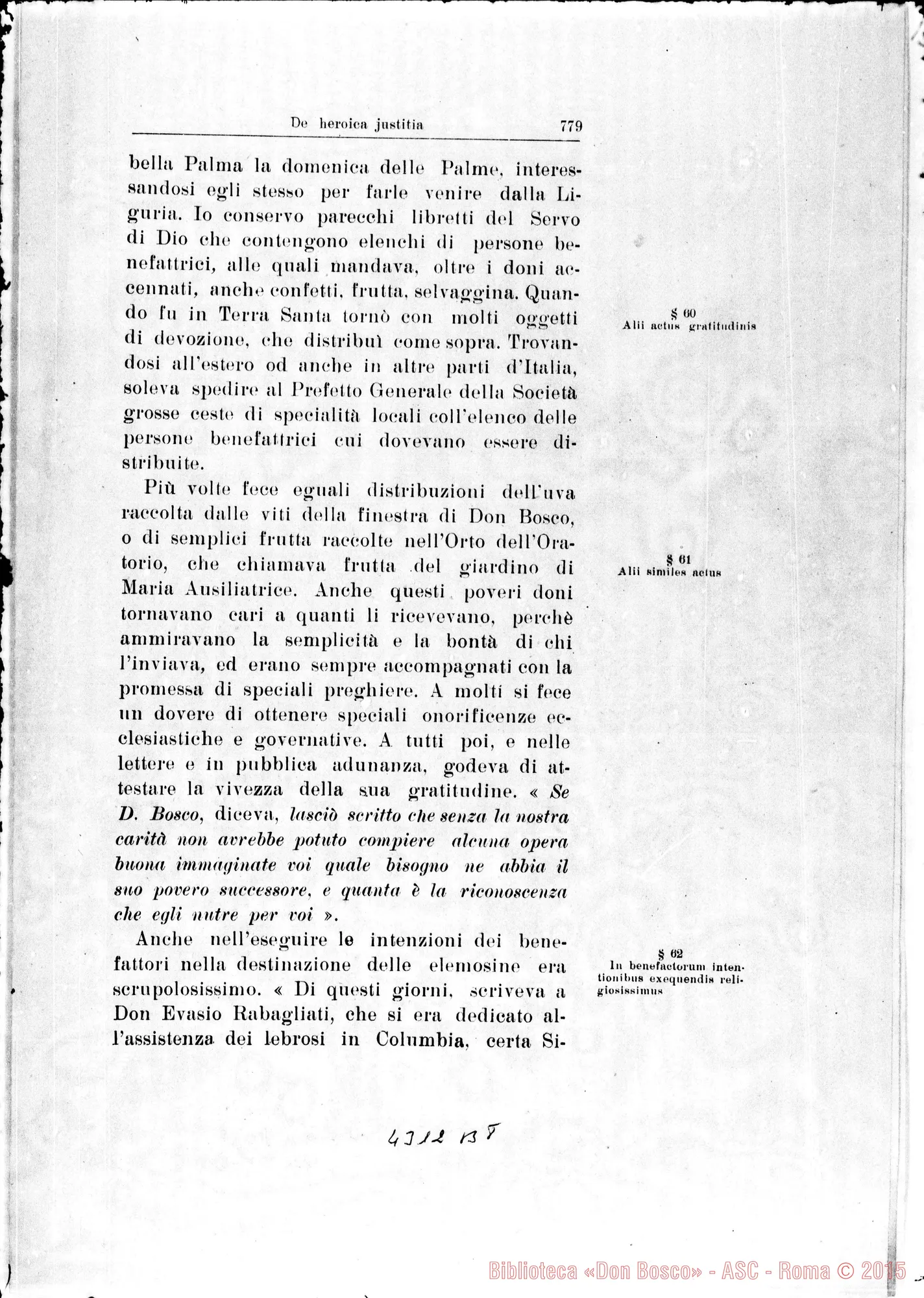 Fotogramma B 8 — De heroica Justitia