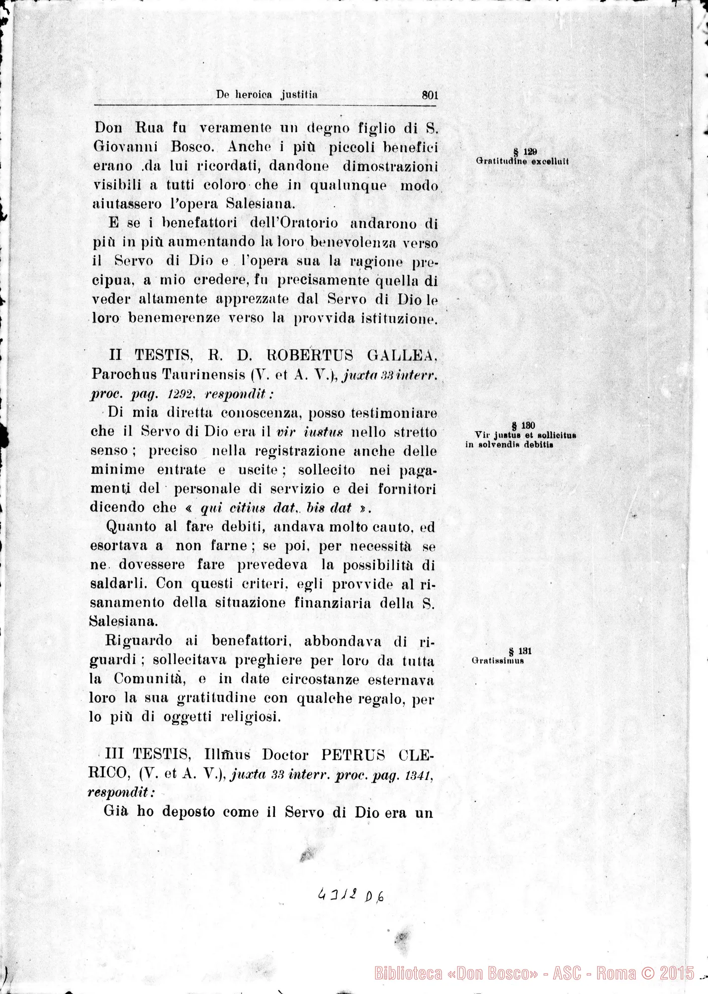 Fotogramma D 6 — De heroica Justitia