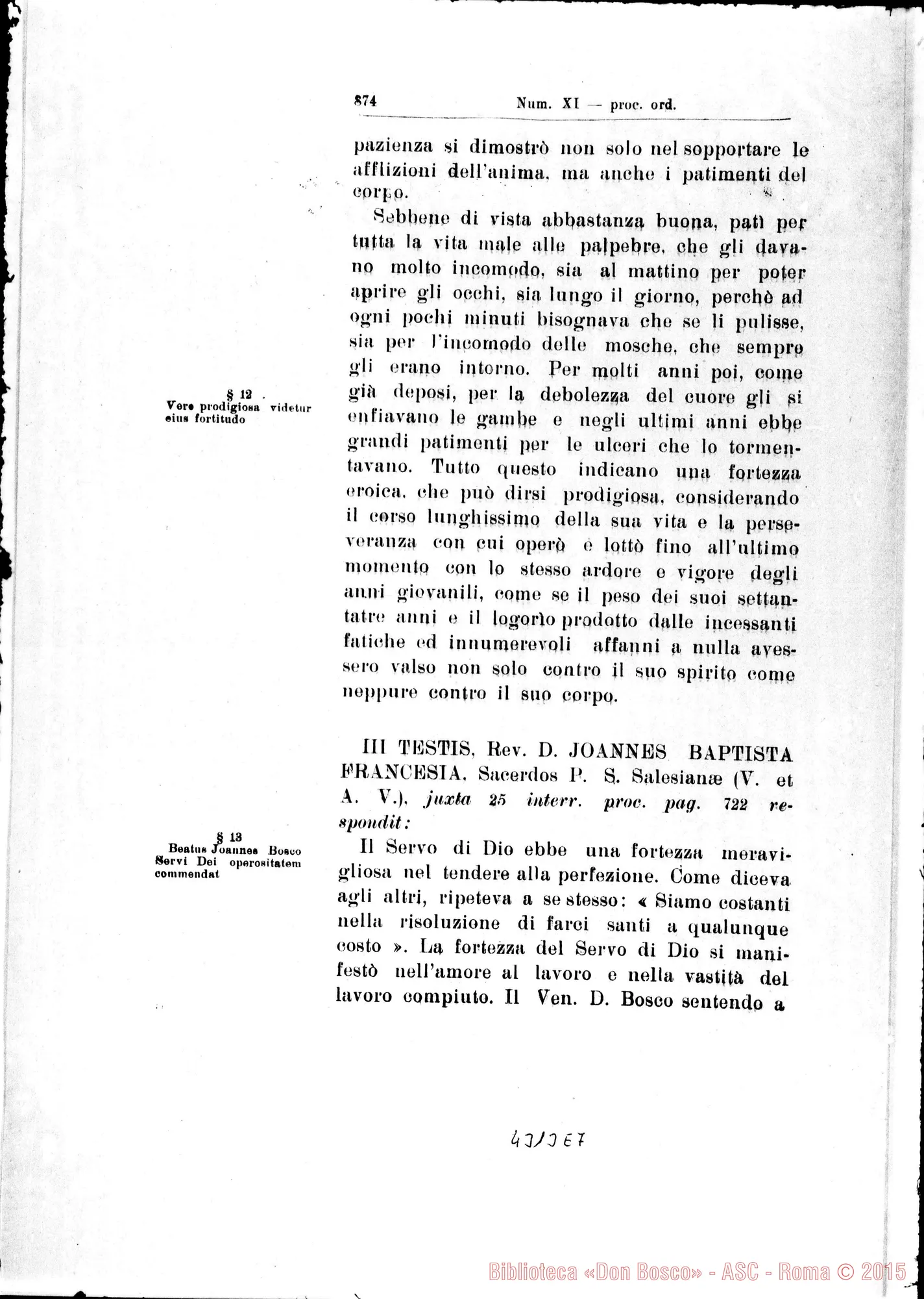 Fotogramma E 7 — De heroica Fortitudine