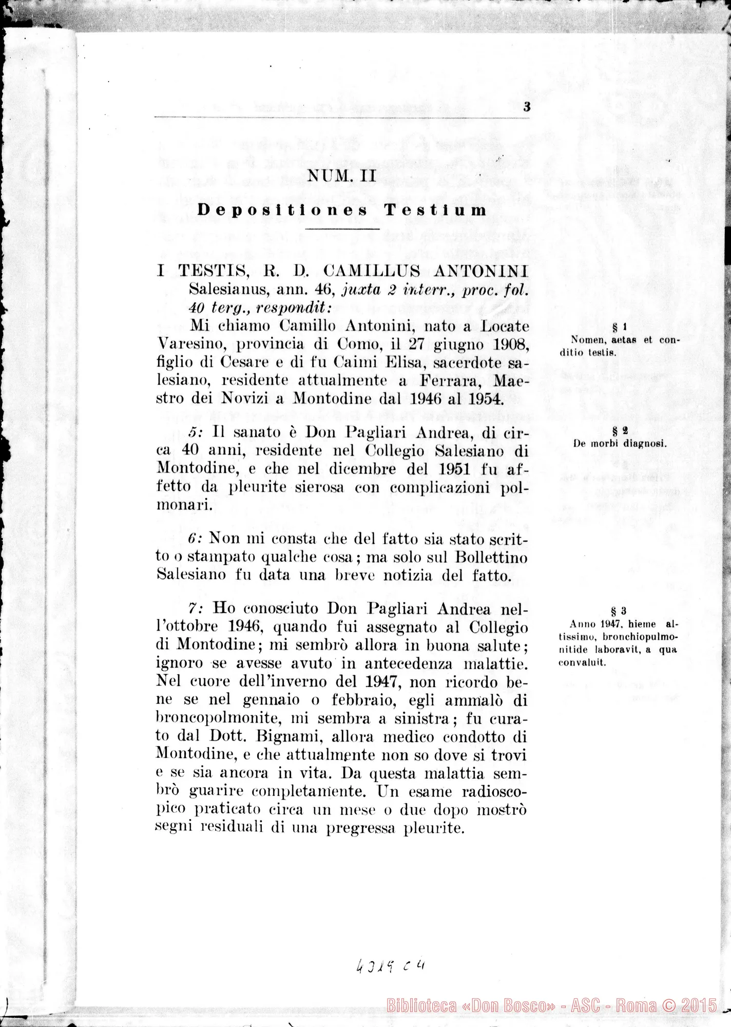 Fotogramma C 4 — Miraculum primum