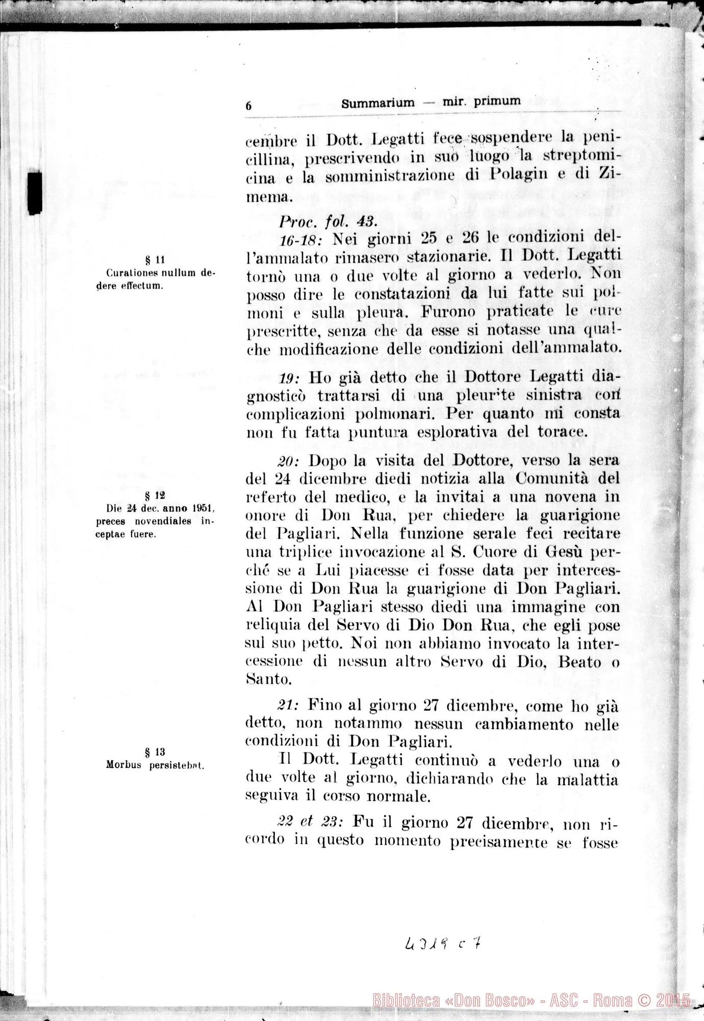 Fotogramma C 7 — Miraculum primum