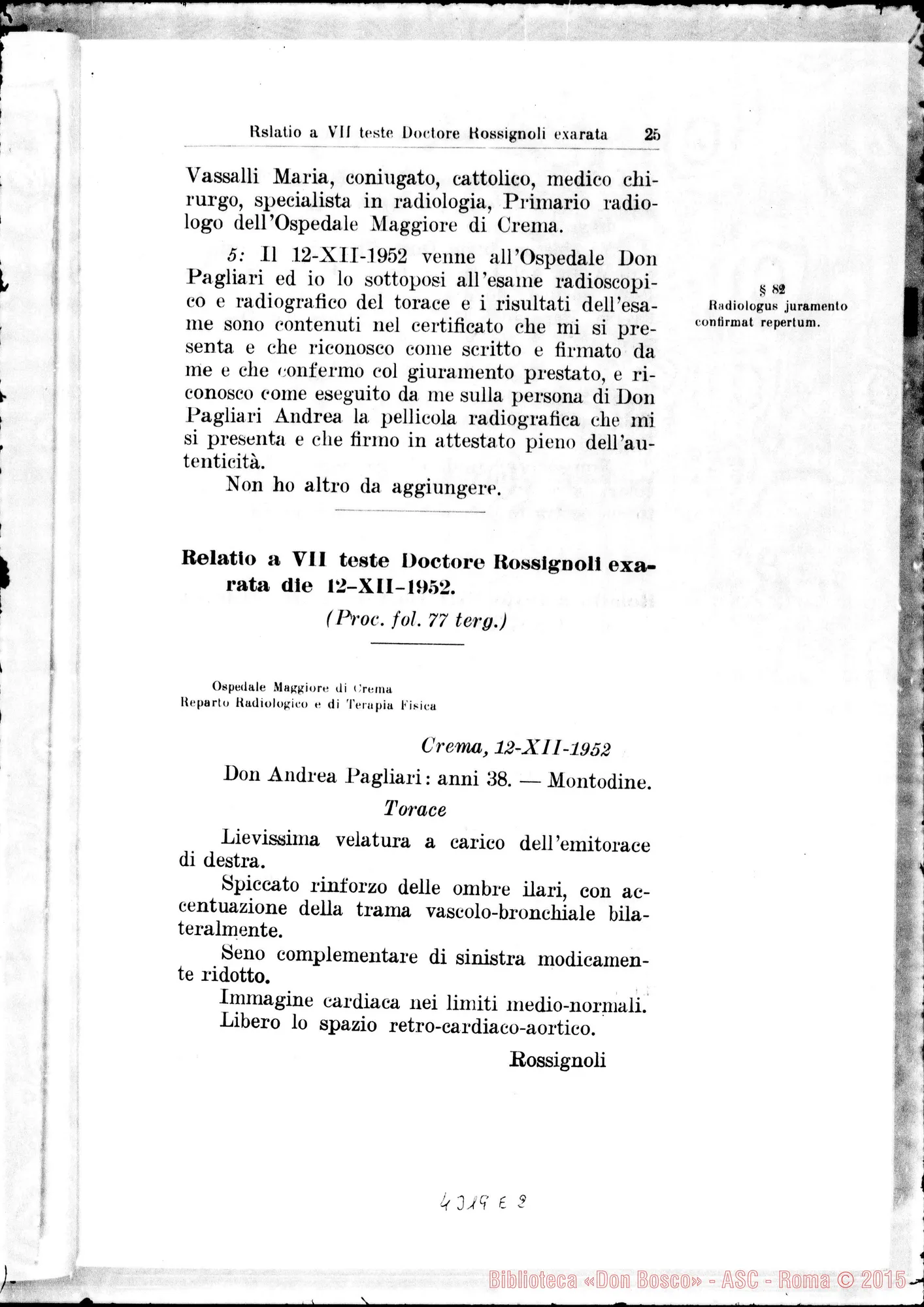 Fotogramma E 2 — Miraculum primum