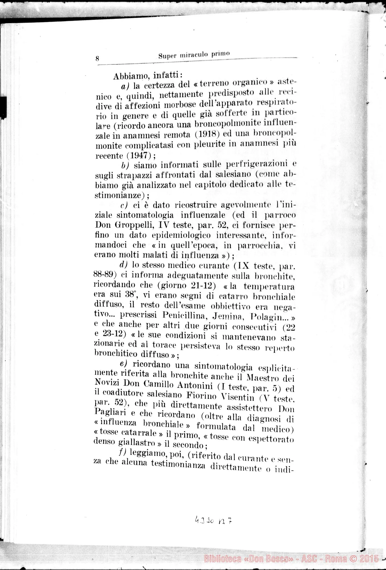 Fotogramma B 7 — Miraculum primum