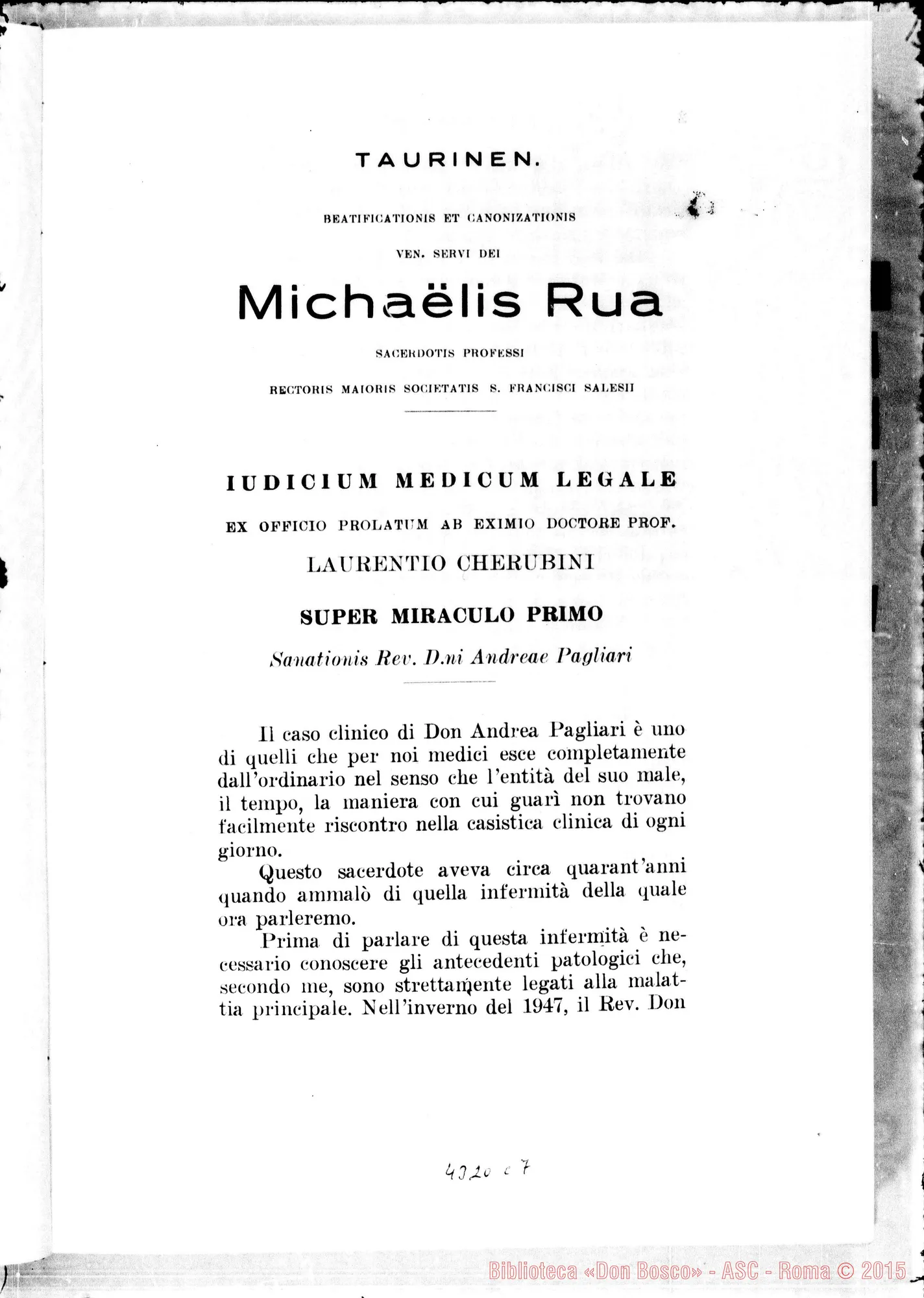 Fotogramma C 7 — Miraculum primum